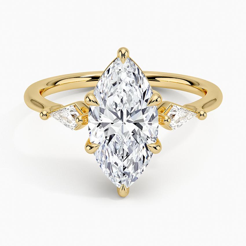 Side Stone Engagement Rings