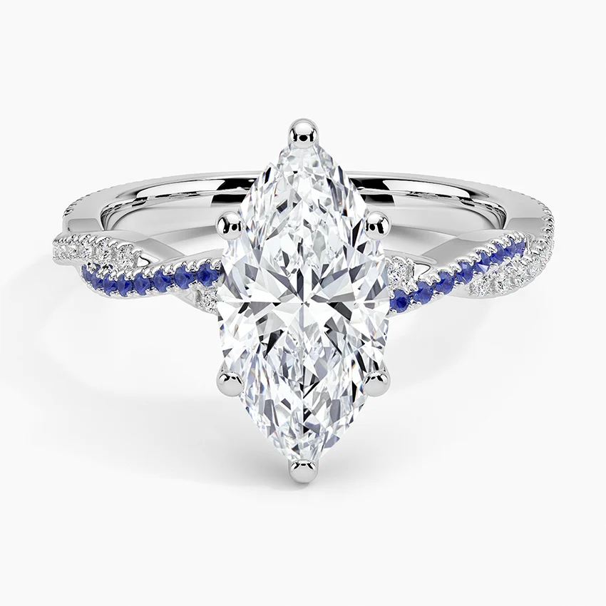 Twisted Engagement Rings