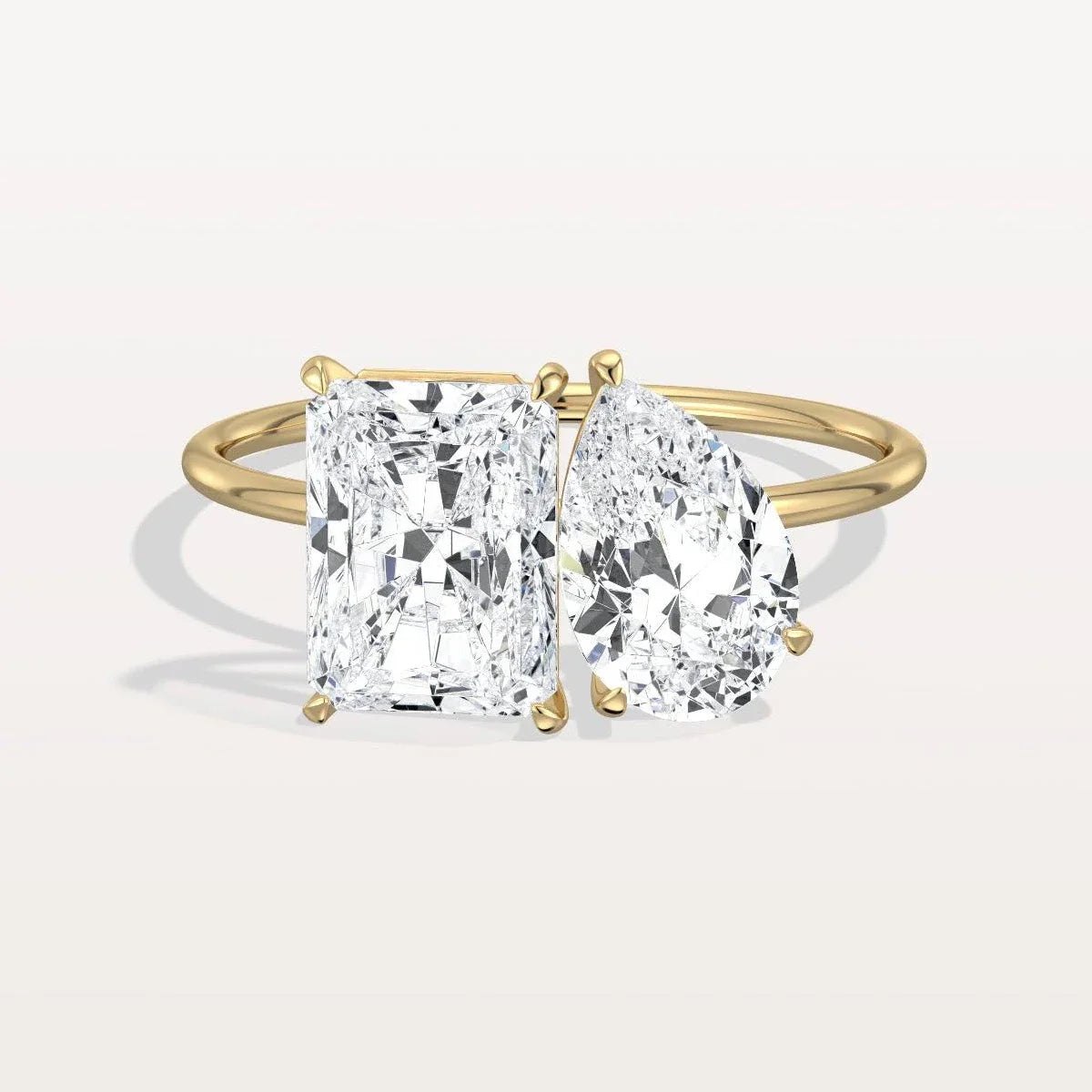 Toi et Moi Engagement Rings