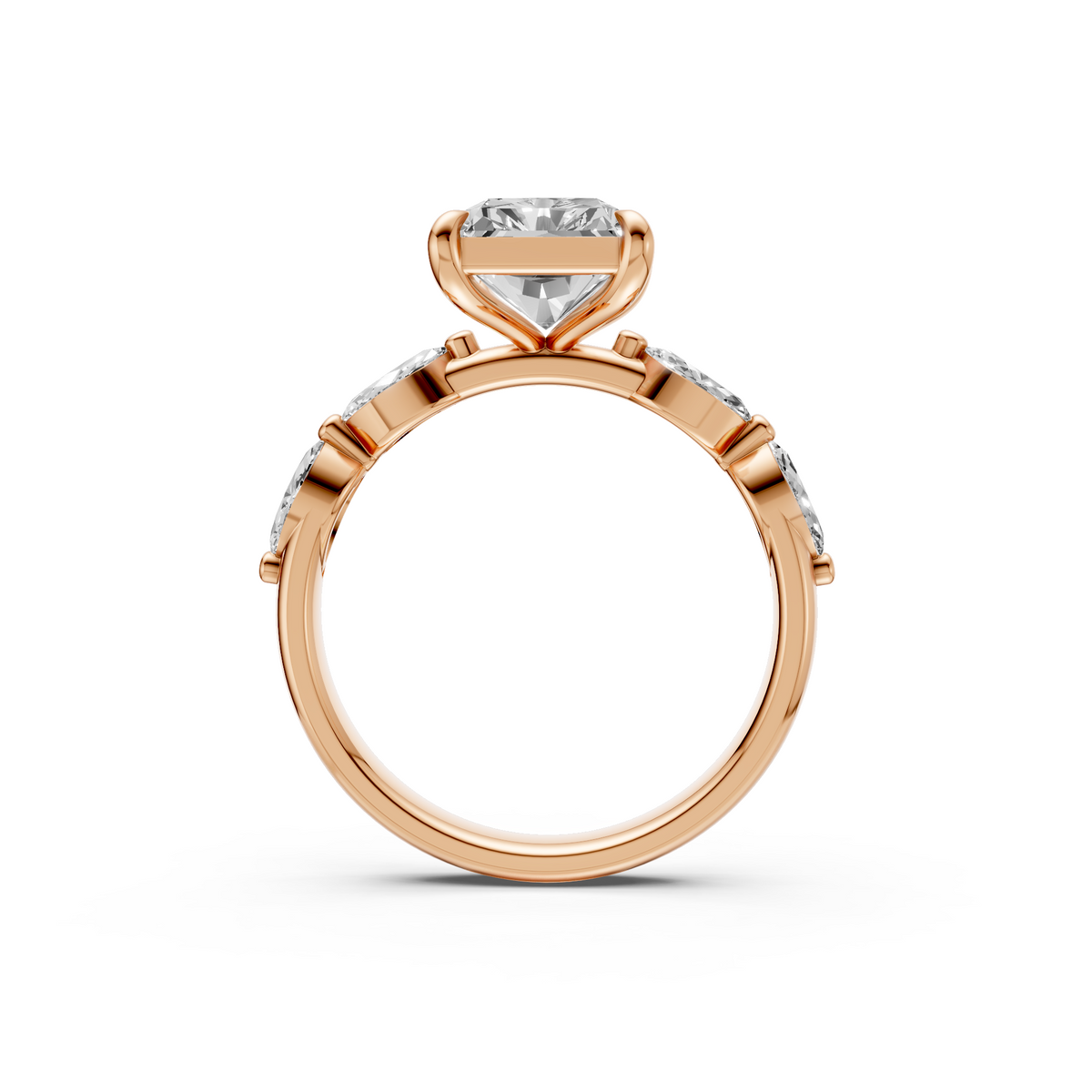 Seraphine Radiant & Marquise Diamond Elegant Statement Ring