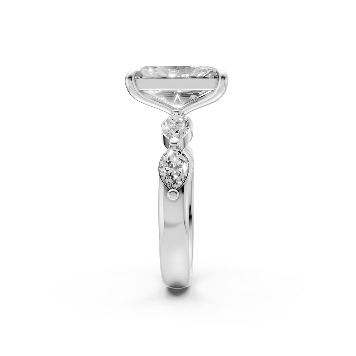 Seraphine Radiant & Marquise Diamond Elegant Statement Ring