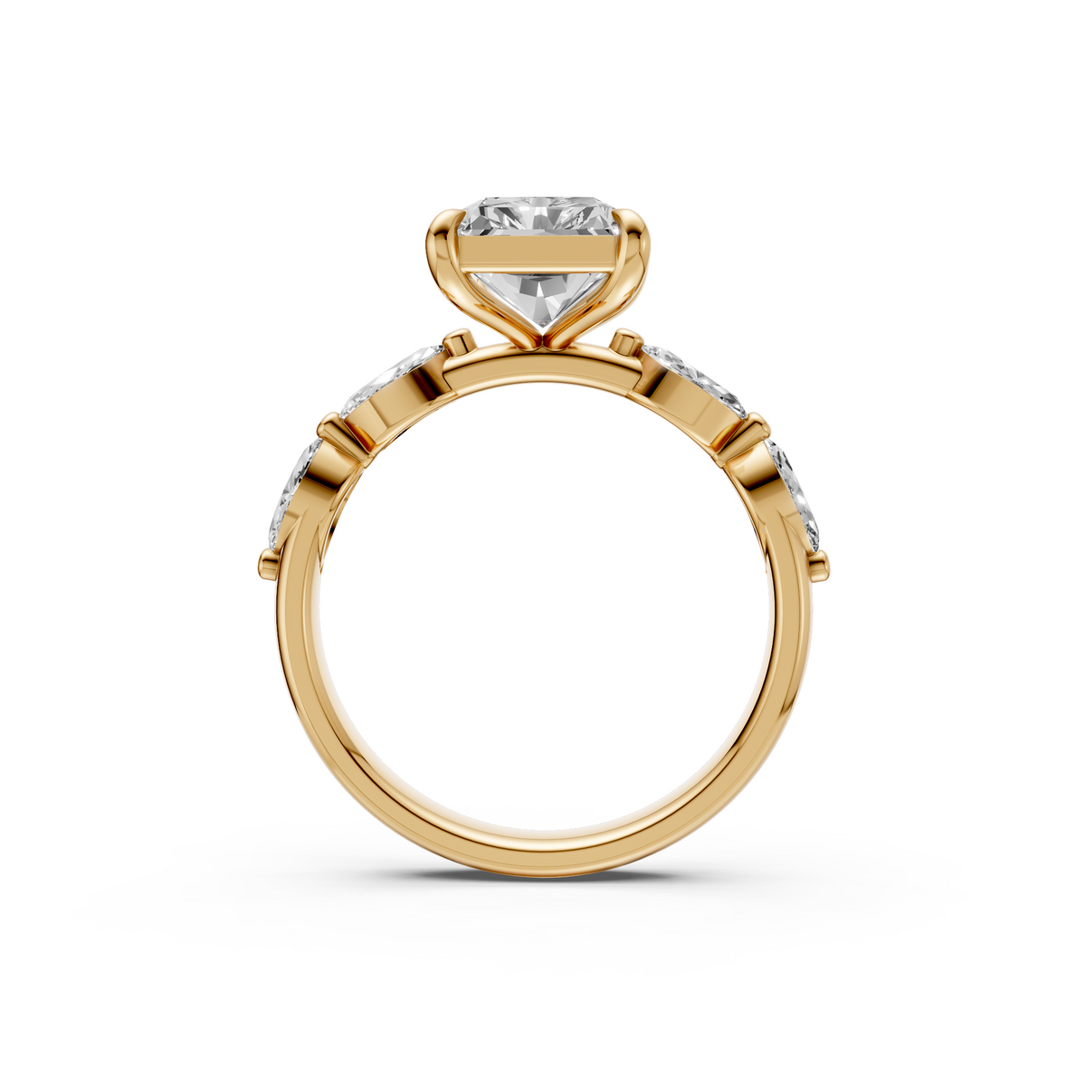 Seraphine Radiant & Marquise Diamond Elegant Statement Ring