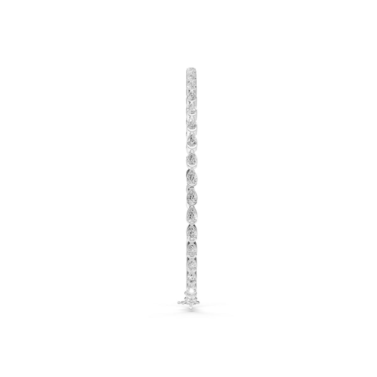 Rosalind Pear Cut Diamond Tennis Bracelet