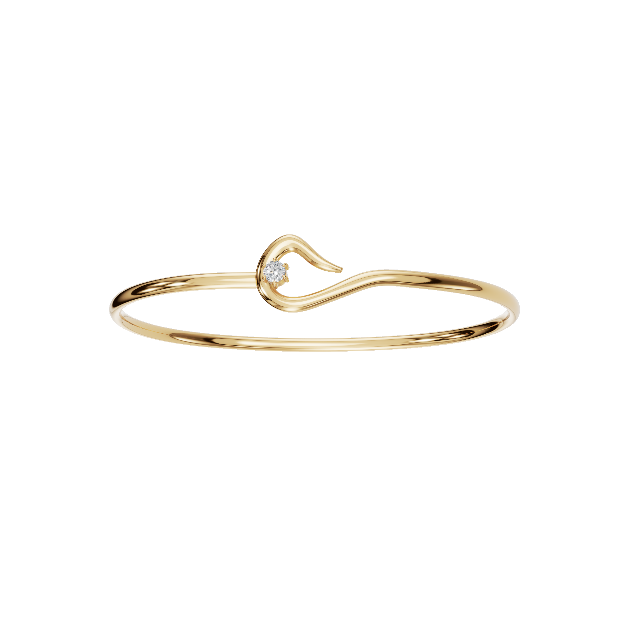 Minimalist Lab Grown Diamond Gold Bracelet – Perfect Mother’s Day Gift