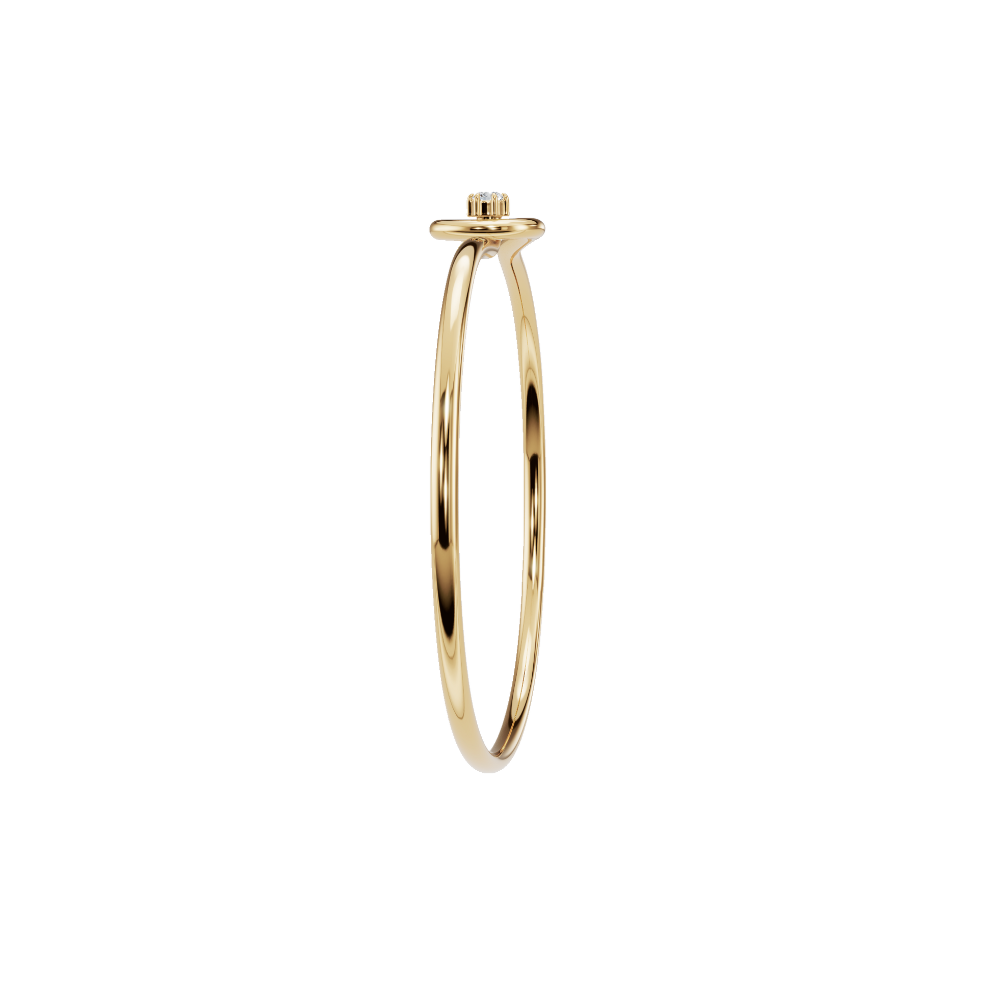 Minimalist Lab Grown Diamond Gold Bracelet – Perfect Mother’s Day Gift