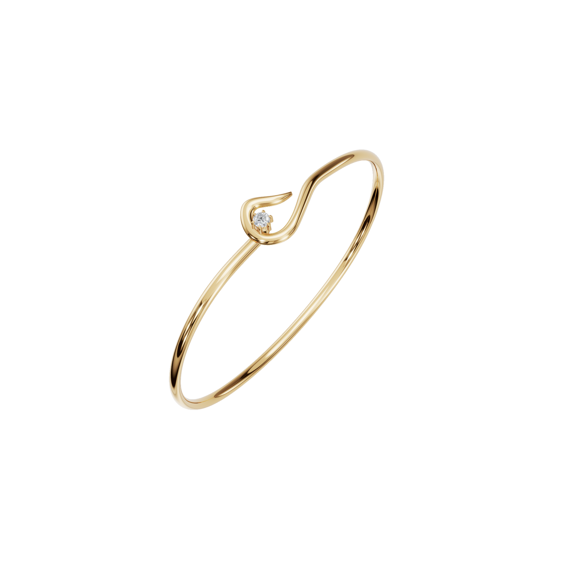 Minimalist Lab Grown Diamond Gold Bracelet – Perfect Mother’s Day Gift
