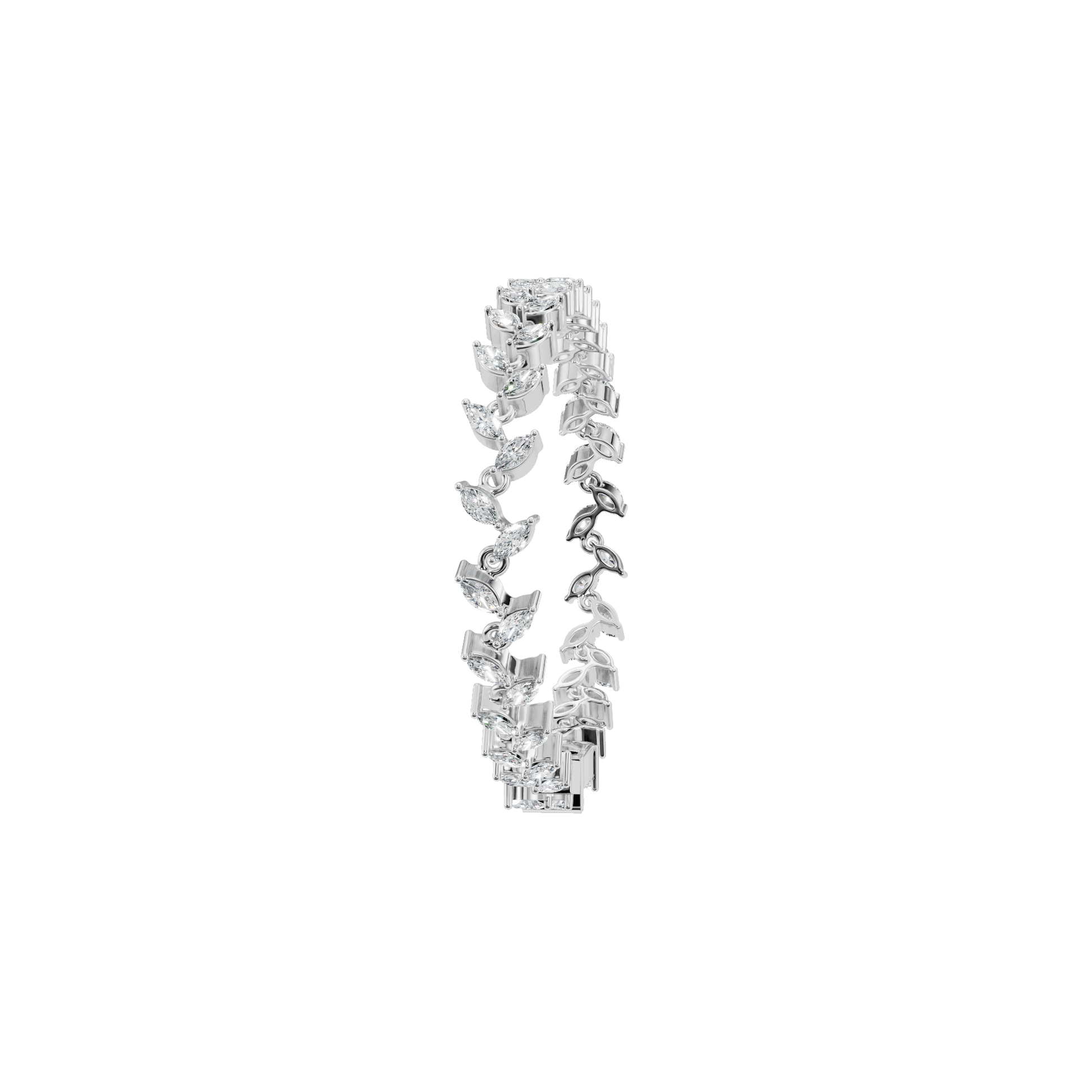 Marquise Allure Lab Grown Diamond Bracelet