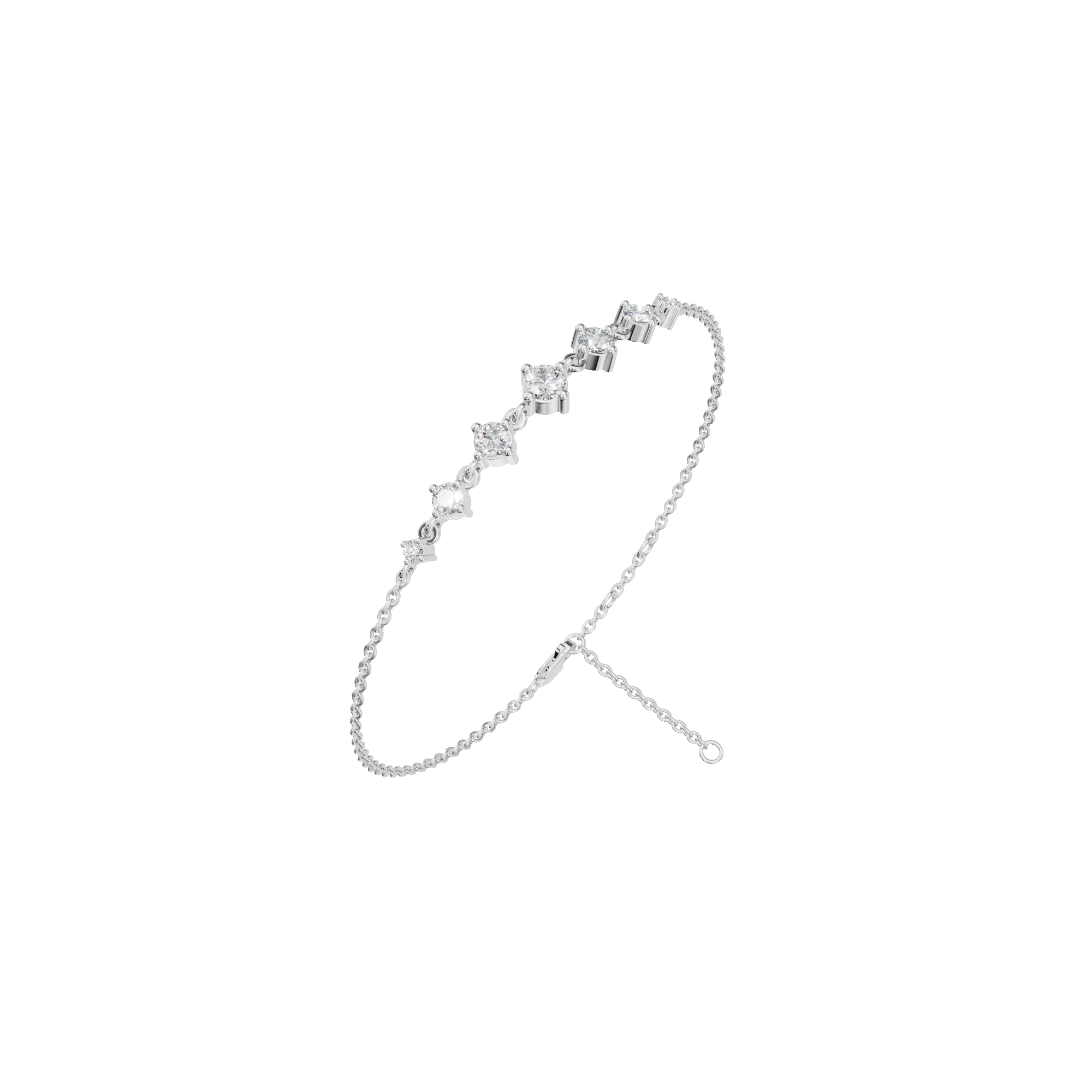 Timeless Union Diamond Station Bracelet