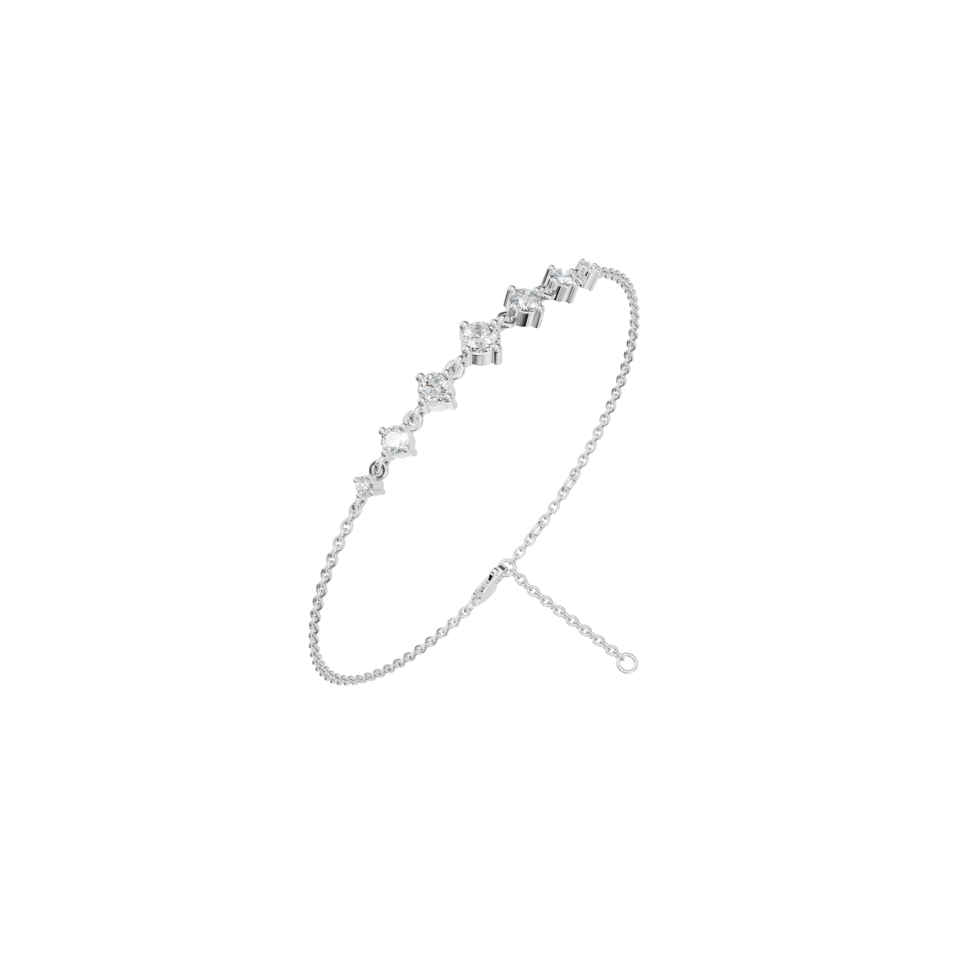 Timeless Union Diamond Station Bracelet