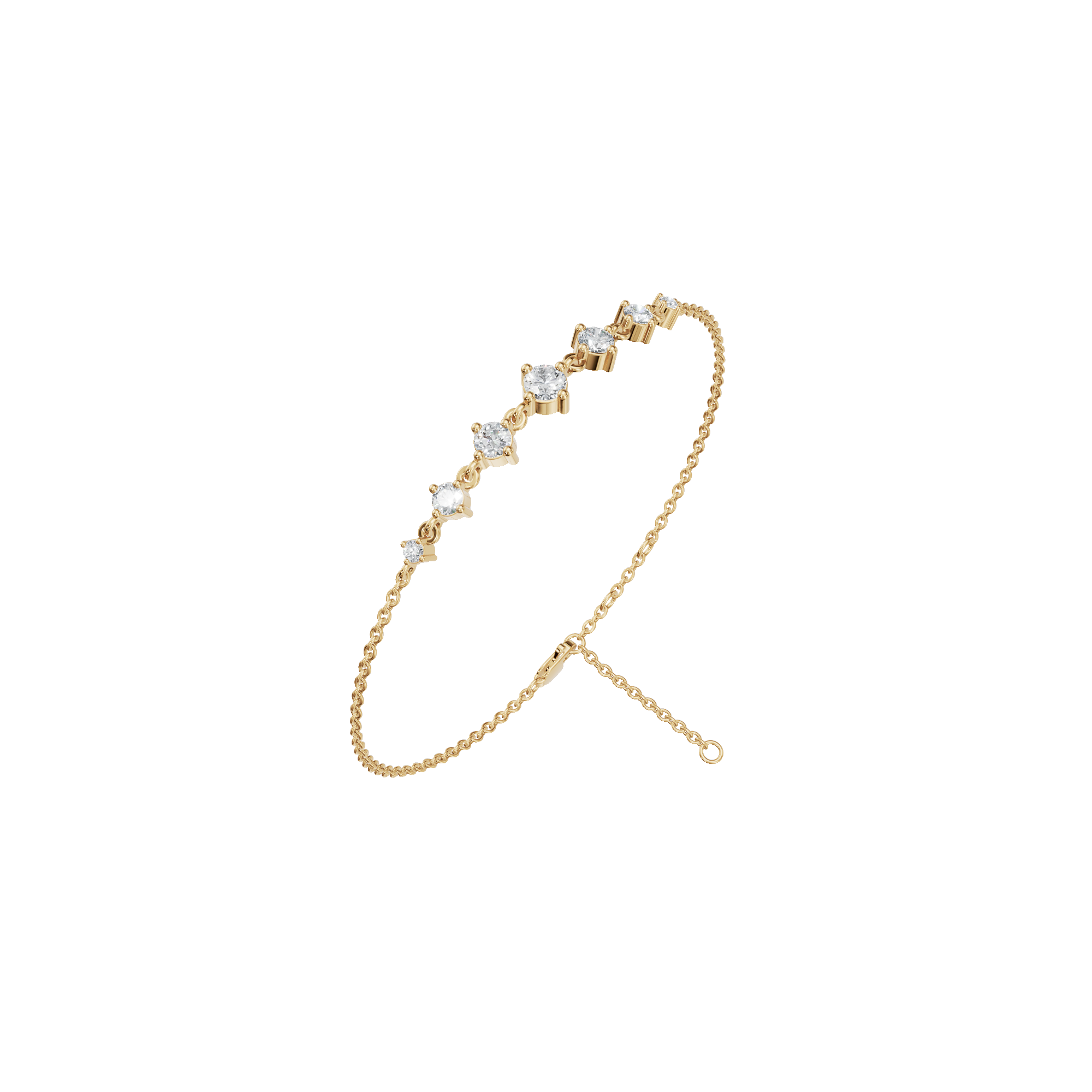 Timeless Union Diamond Station Bracelet