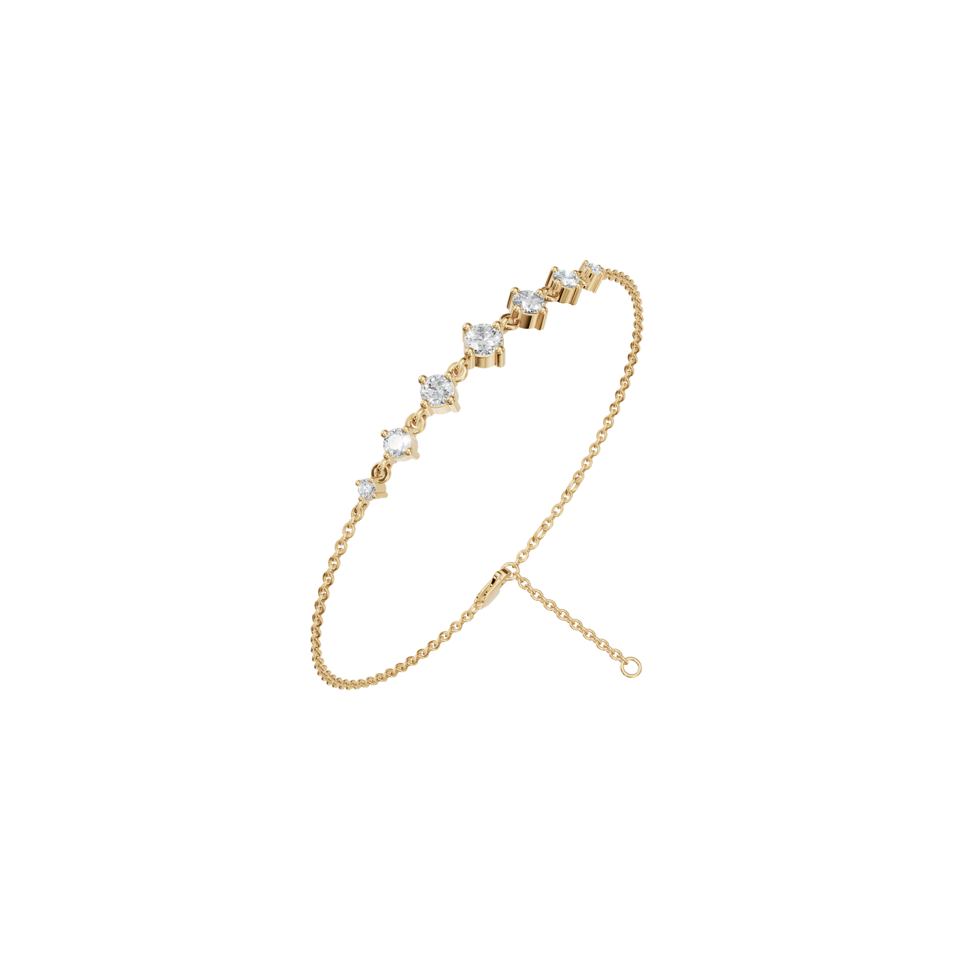 Timeless Union Diamond Station Bracelet