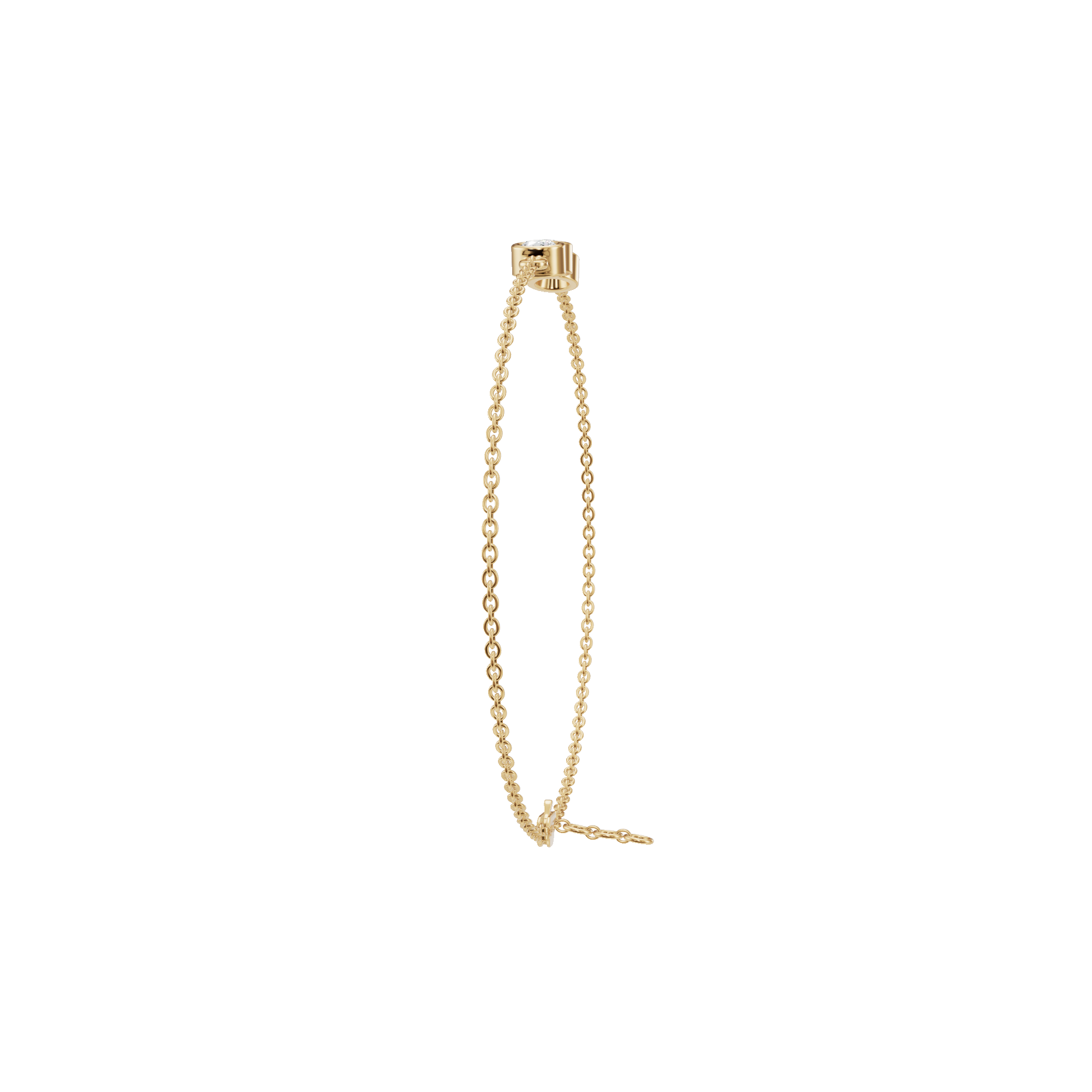 Threefold Grace Diamond Station Bracelet