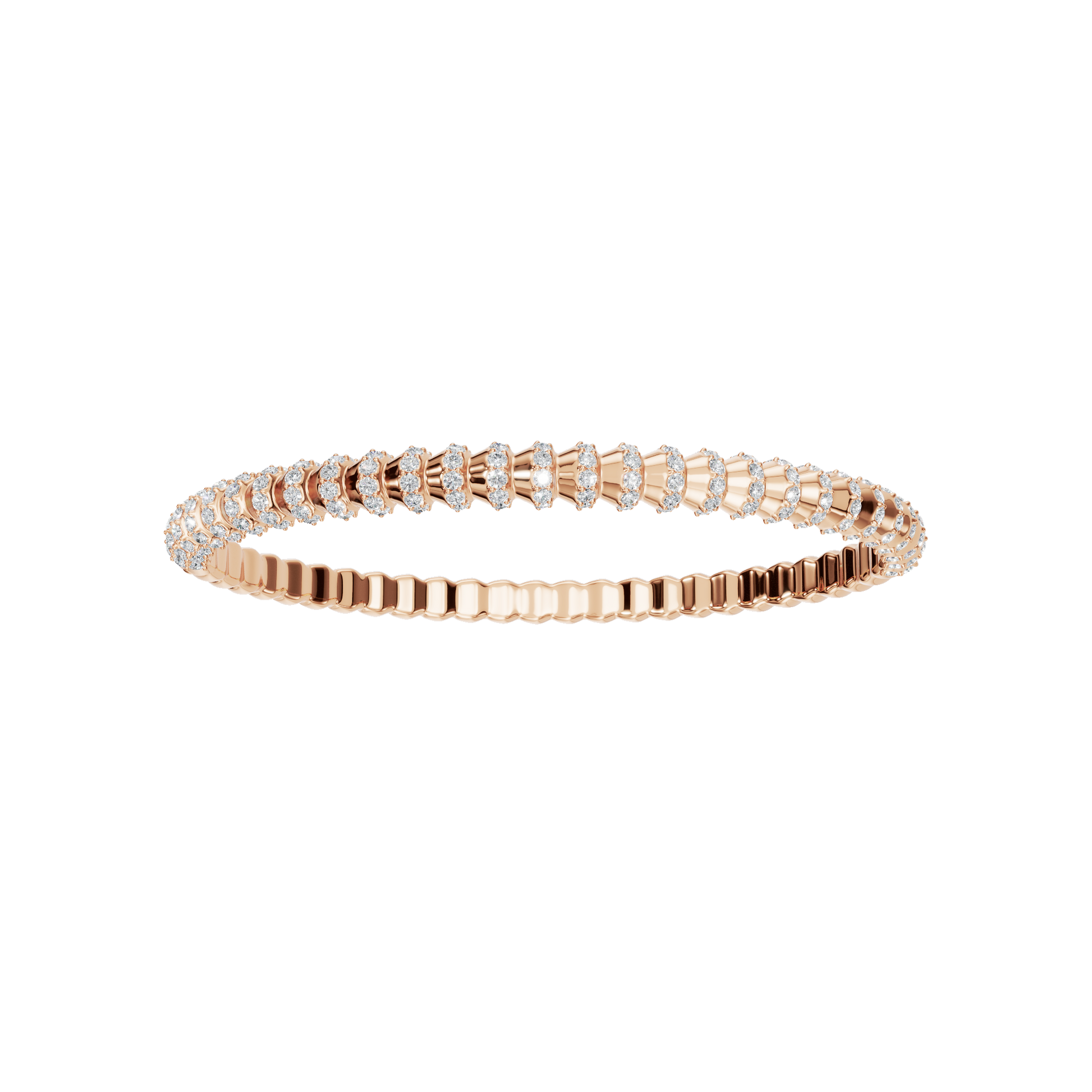 The Endless Brilliance Lab Grown Diamond Eternity Bangle