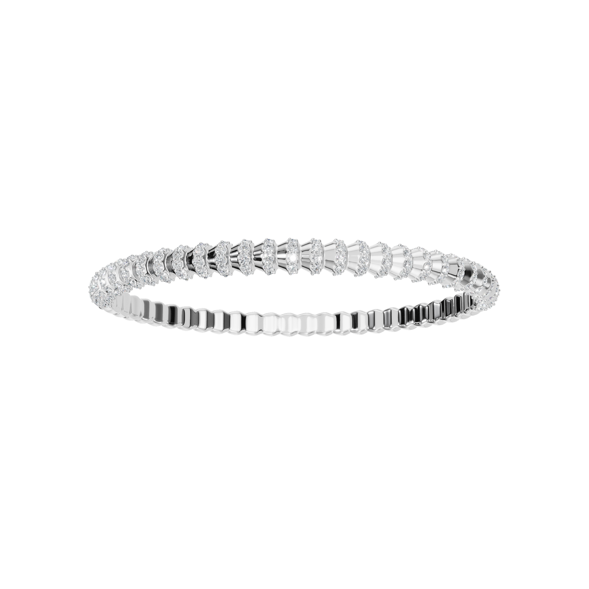 The Endless Brilliance Lab Grown Diamond Eternity Bangle