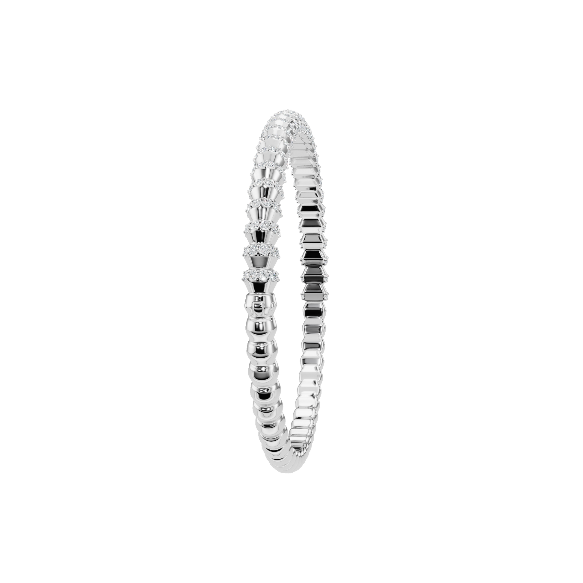 The Endless Brilliance Lab Grown Diamond Eternity Bangle