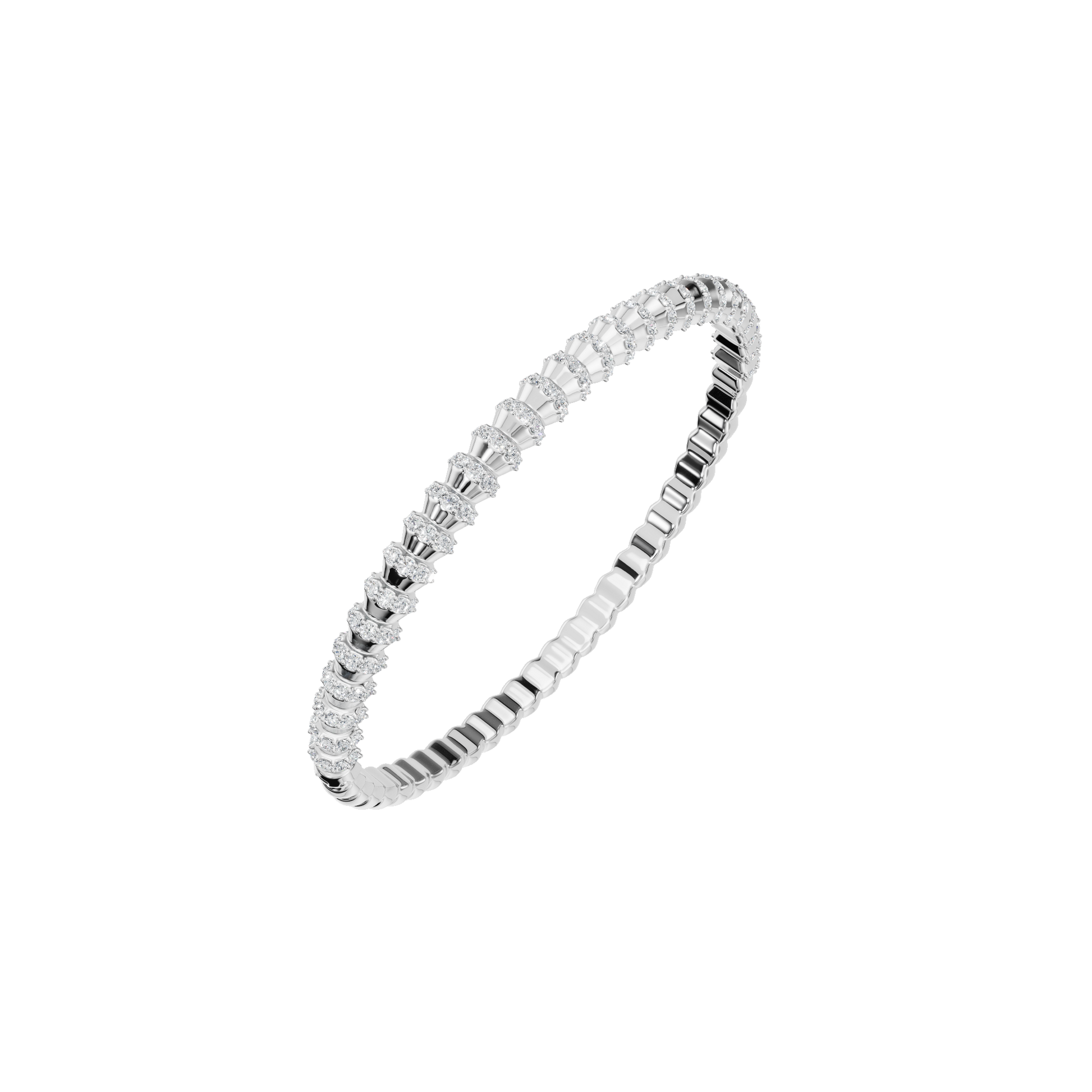 The Endless Brilliance Lab Grown Diamond Eternity Bangle