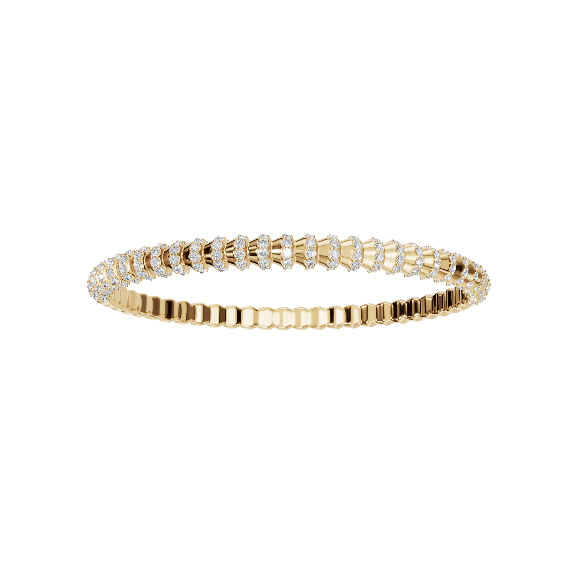 The Endless Brilliance Lab Grown Diamond Eternity Bangle
