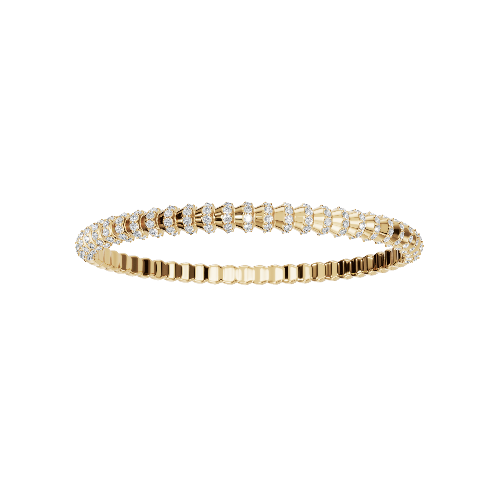 The Endless Brilliance Lab Grown Diamond Eternity Bangle