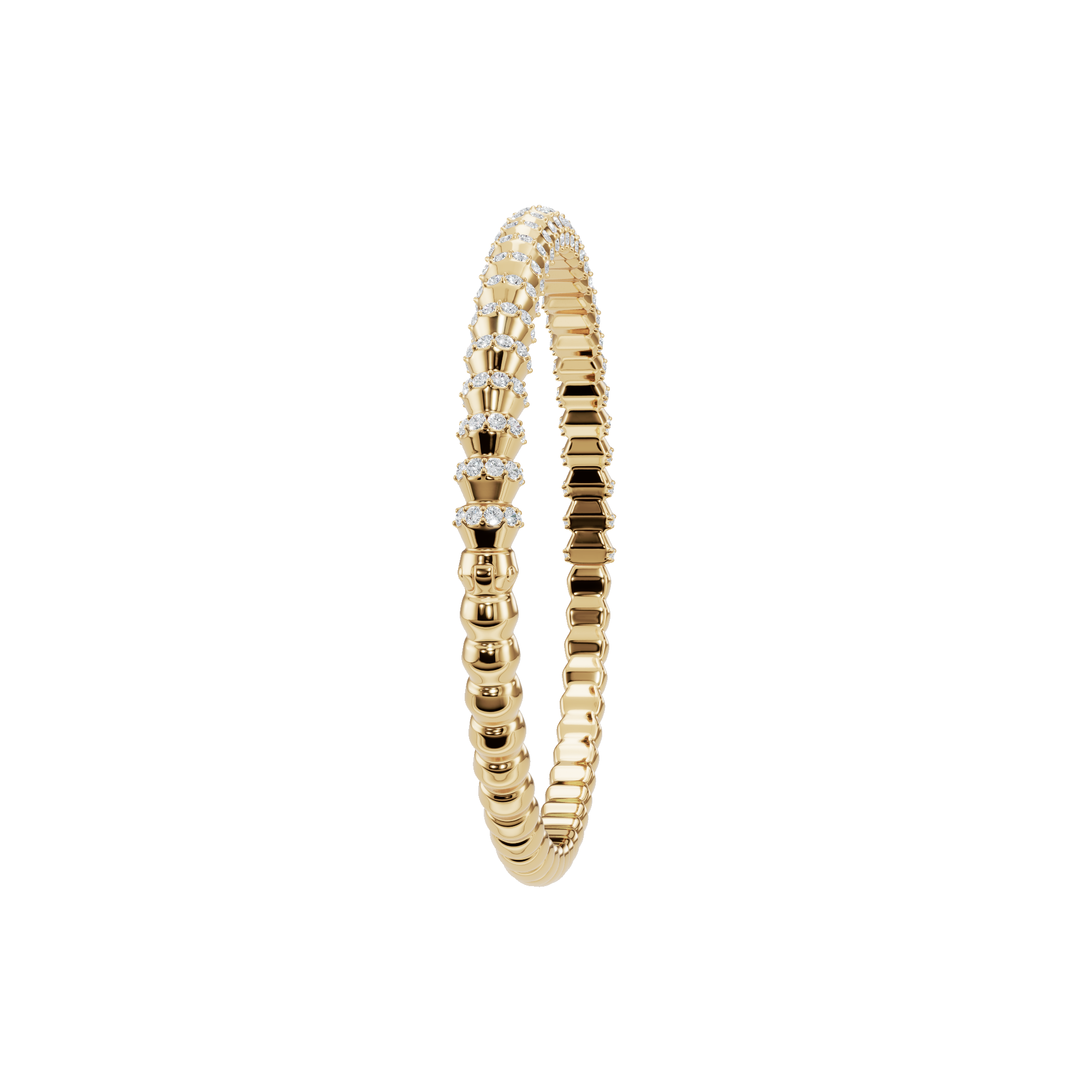 The Endless Brilliance Lab Grown Diamond Eternity Bangle