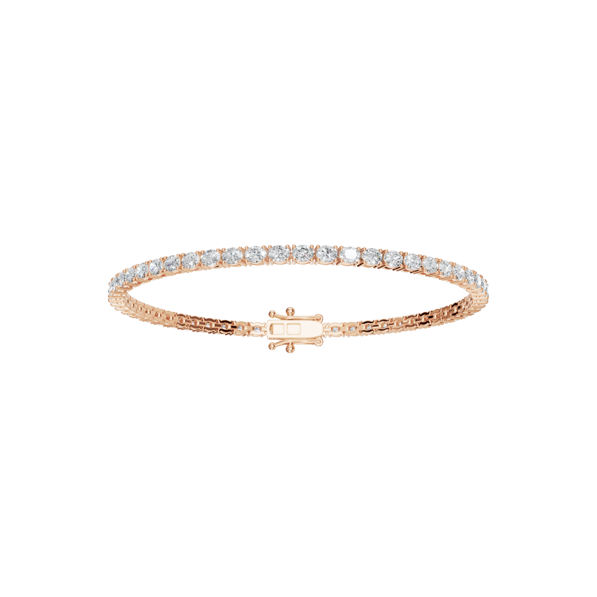 Anniversary-Perfect Lab Grown Diamond Tennis Bracelet