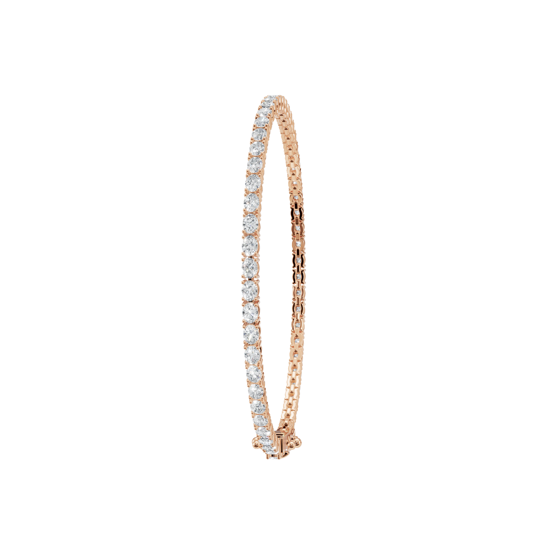 Anniversary-Perfect Lab Grown Diamond Tennis Bracelet