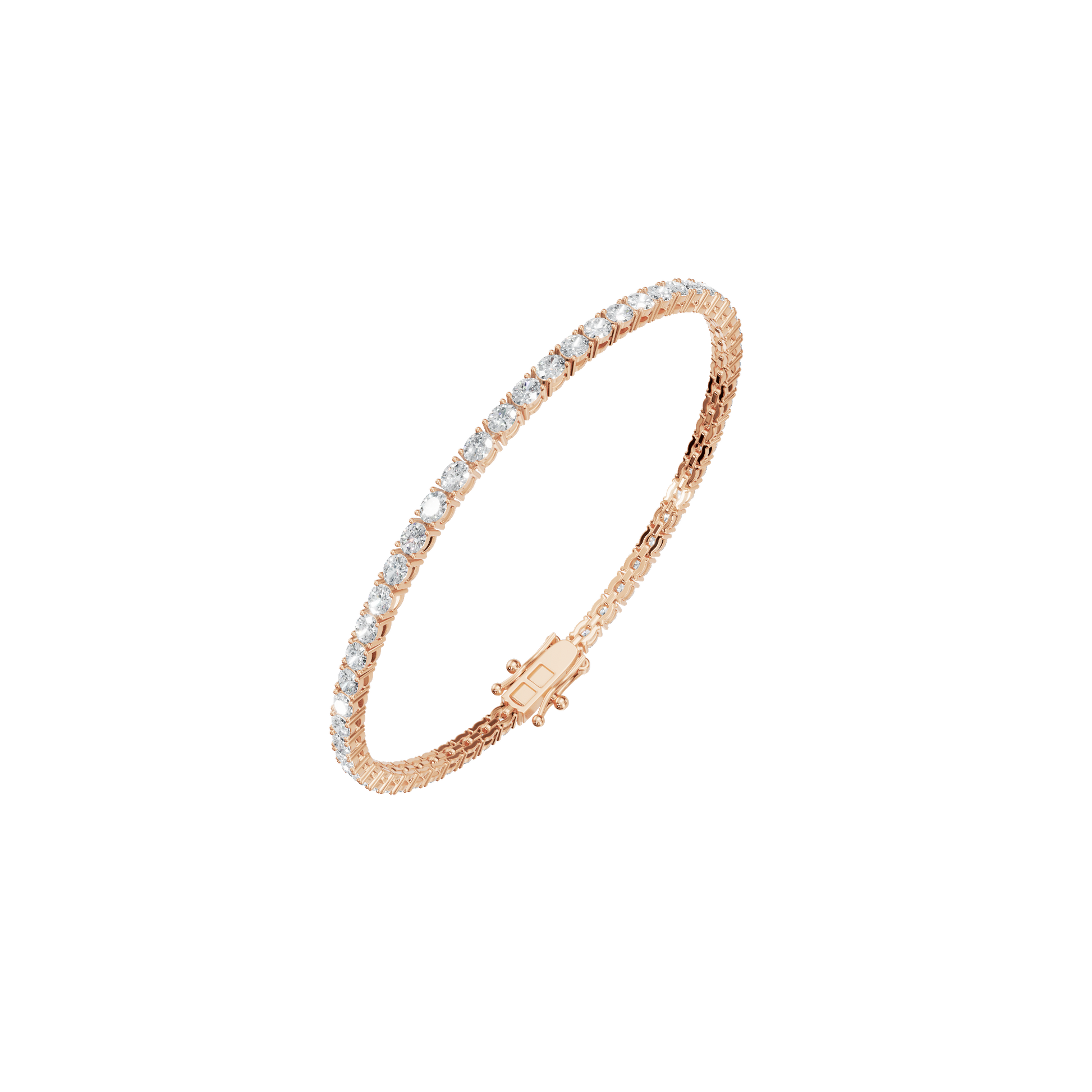 Anniversary-Perfect Lab Grown Diamond Tennis Bracelet