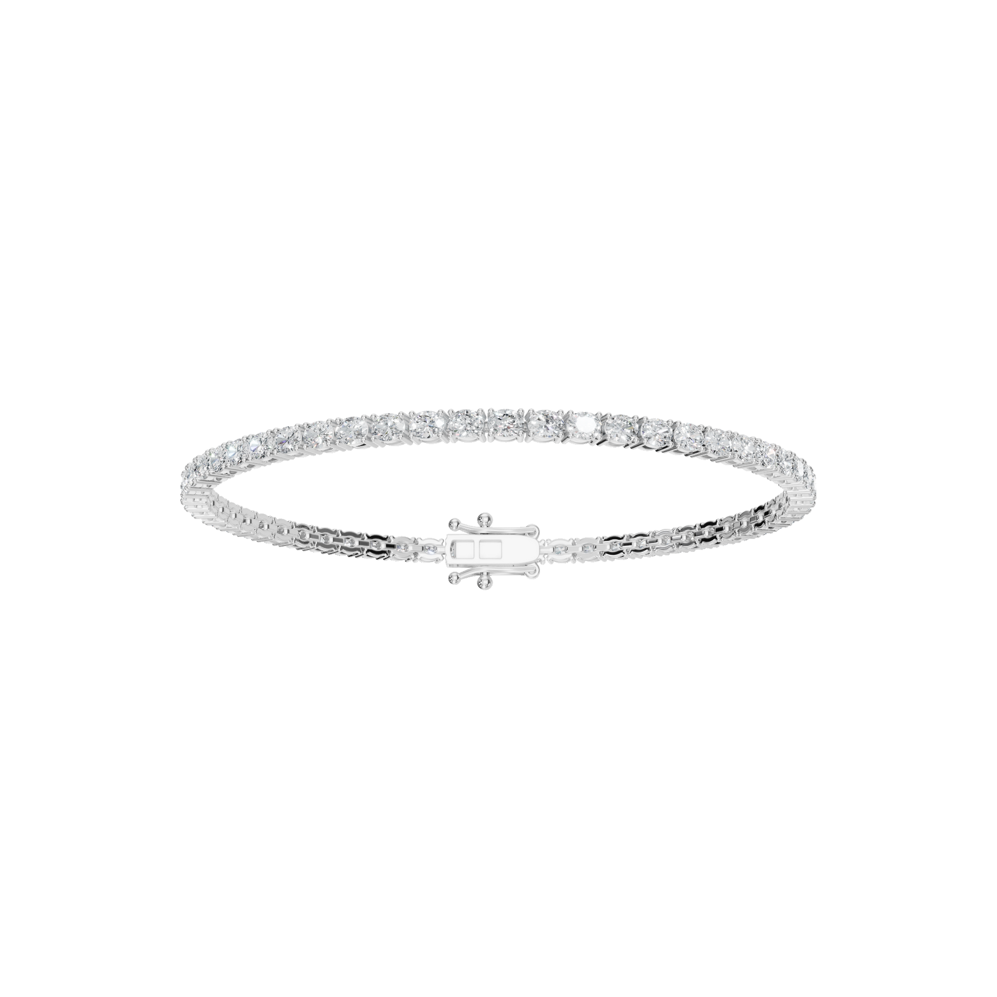 Anniversary-Perfect Lab Grown Diamond Tennis Bracelet