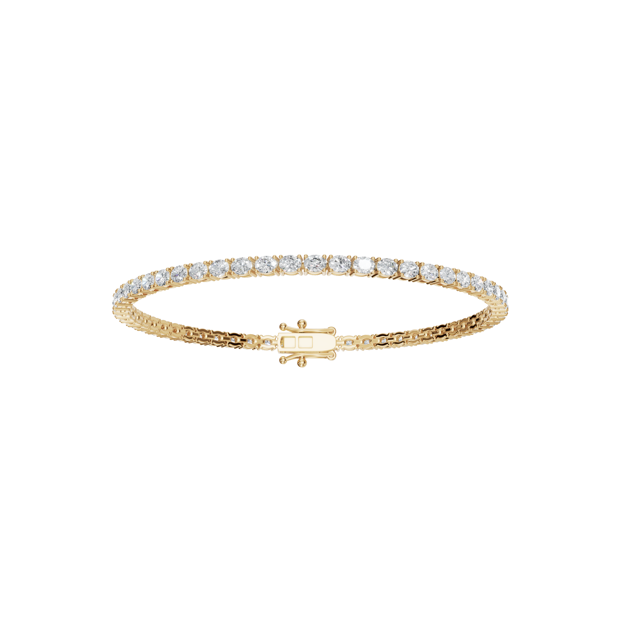 Anniversary-Perfect Lab Grown Diamond Tennis Bracelet