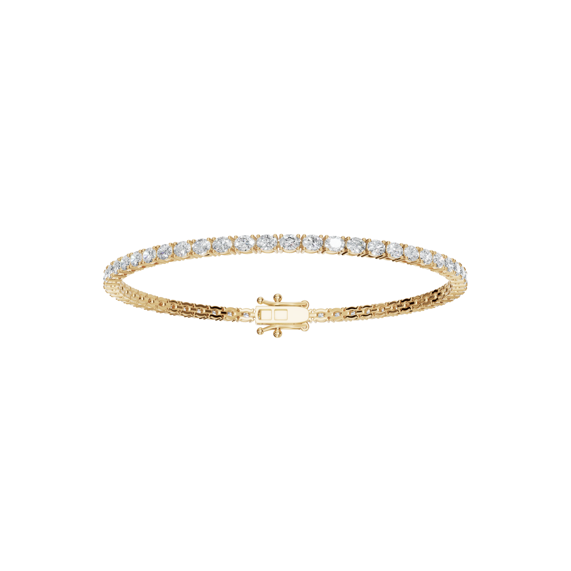 Anniversary-Perfect Lab Grown Diamond Tennis Bracelet