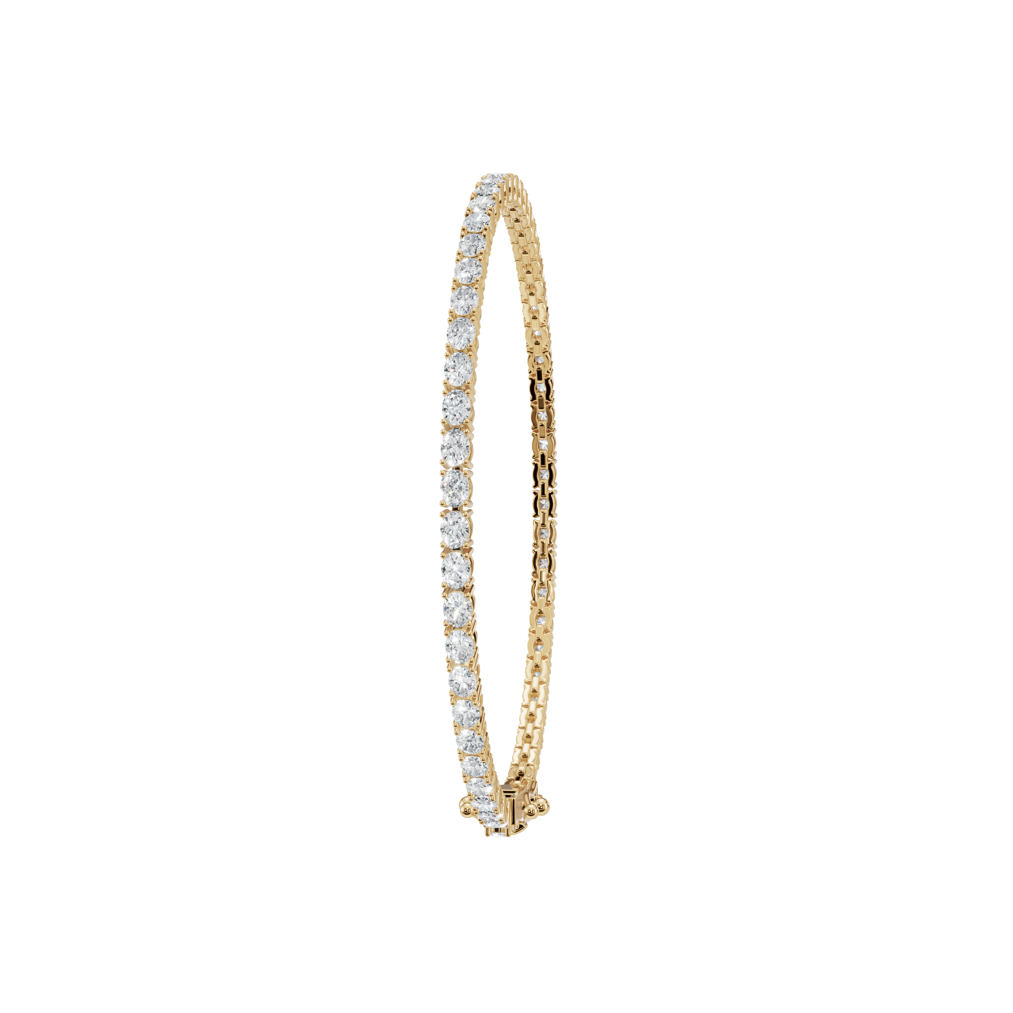 Anniversary-Perfect Lab Grown Diamond Tennis Bracelet
