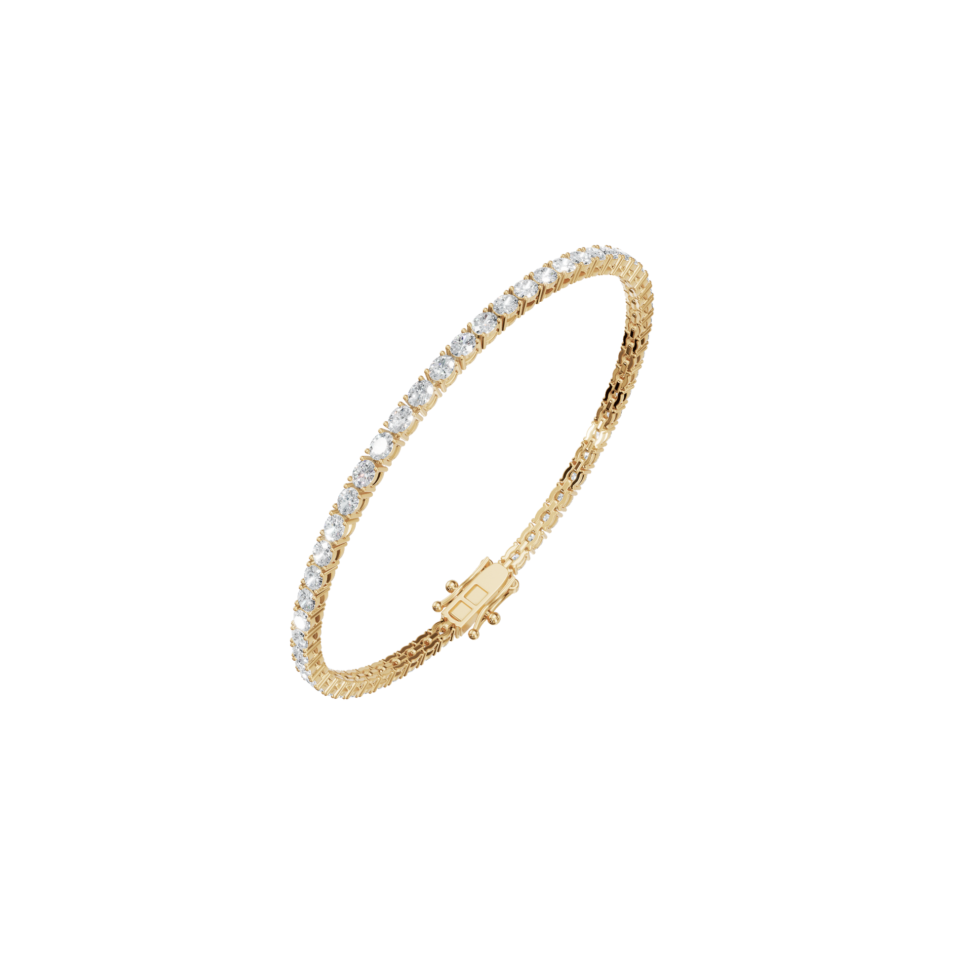Anniversary-Perfect Lab Grown Diamond Tennis Bracelet