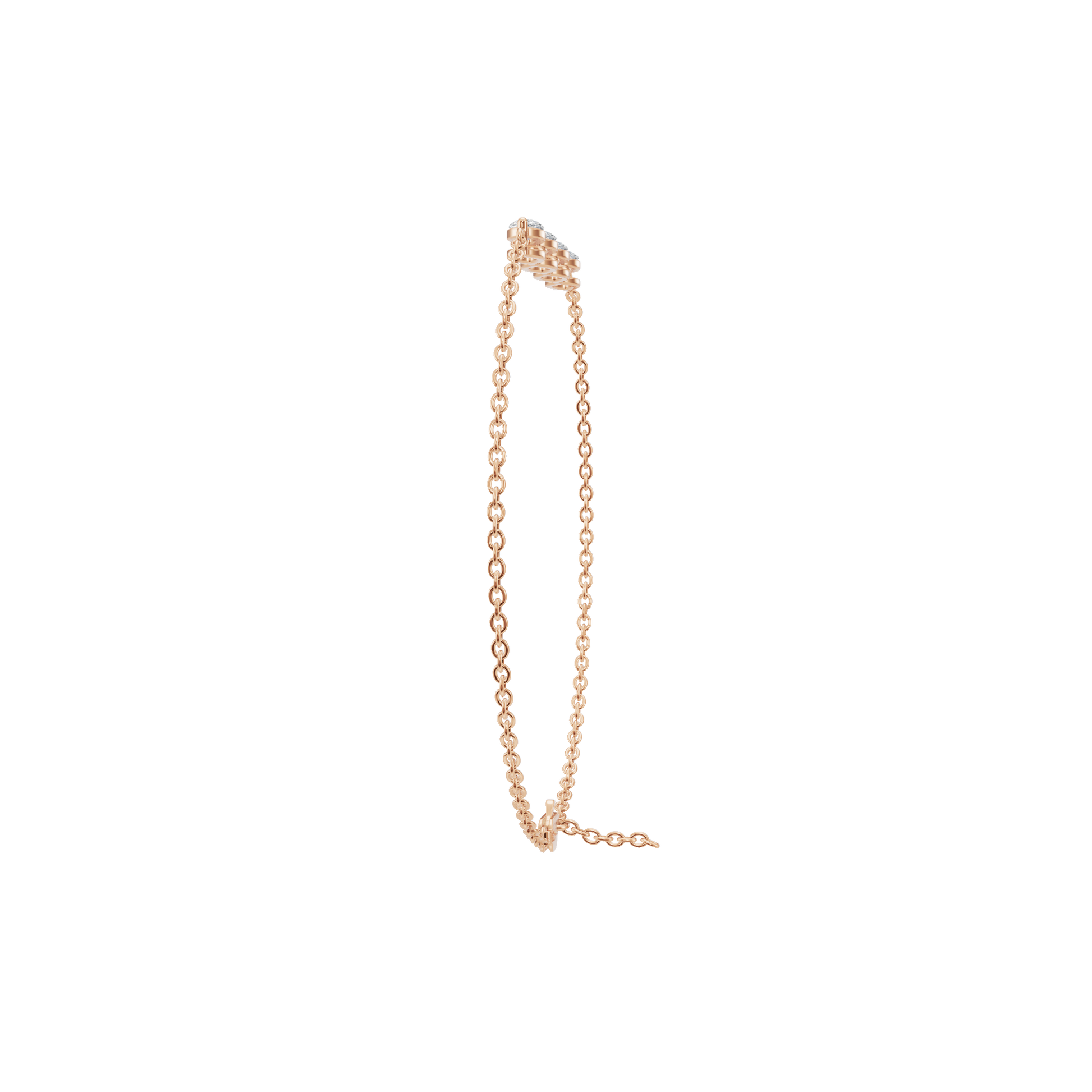 Marquise Glow Lab Grown Diamond Bezel Bracelet