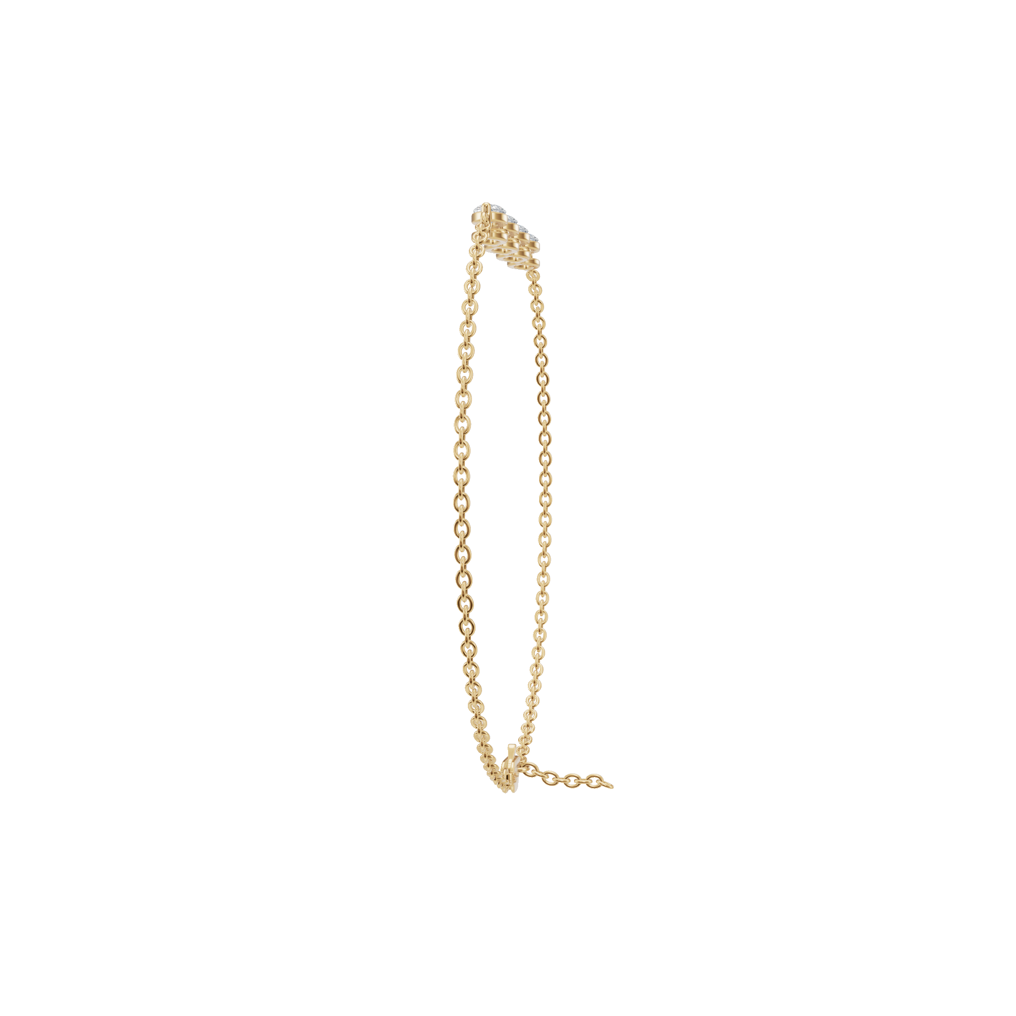 Marquise Glow Lab Grown Diamond Bezel Bracelet