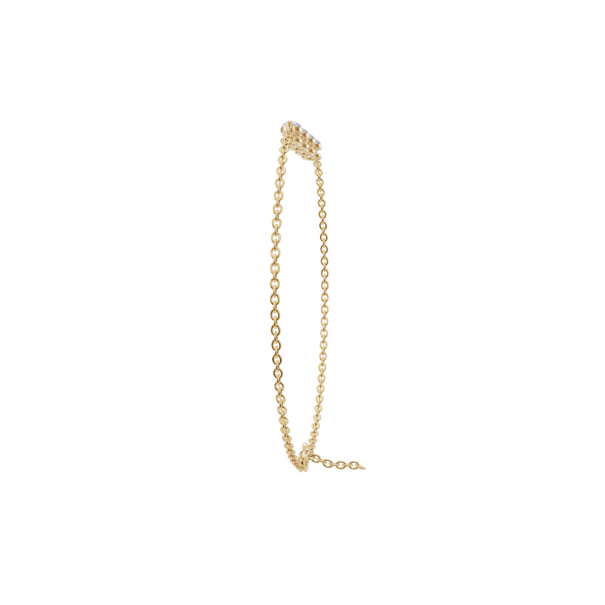 Marquise Glow Lab Grown Diamond Bezel Bracelet