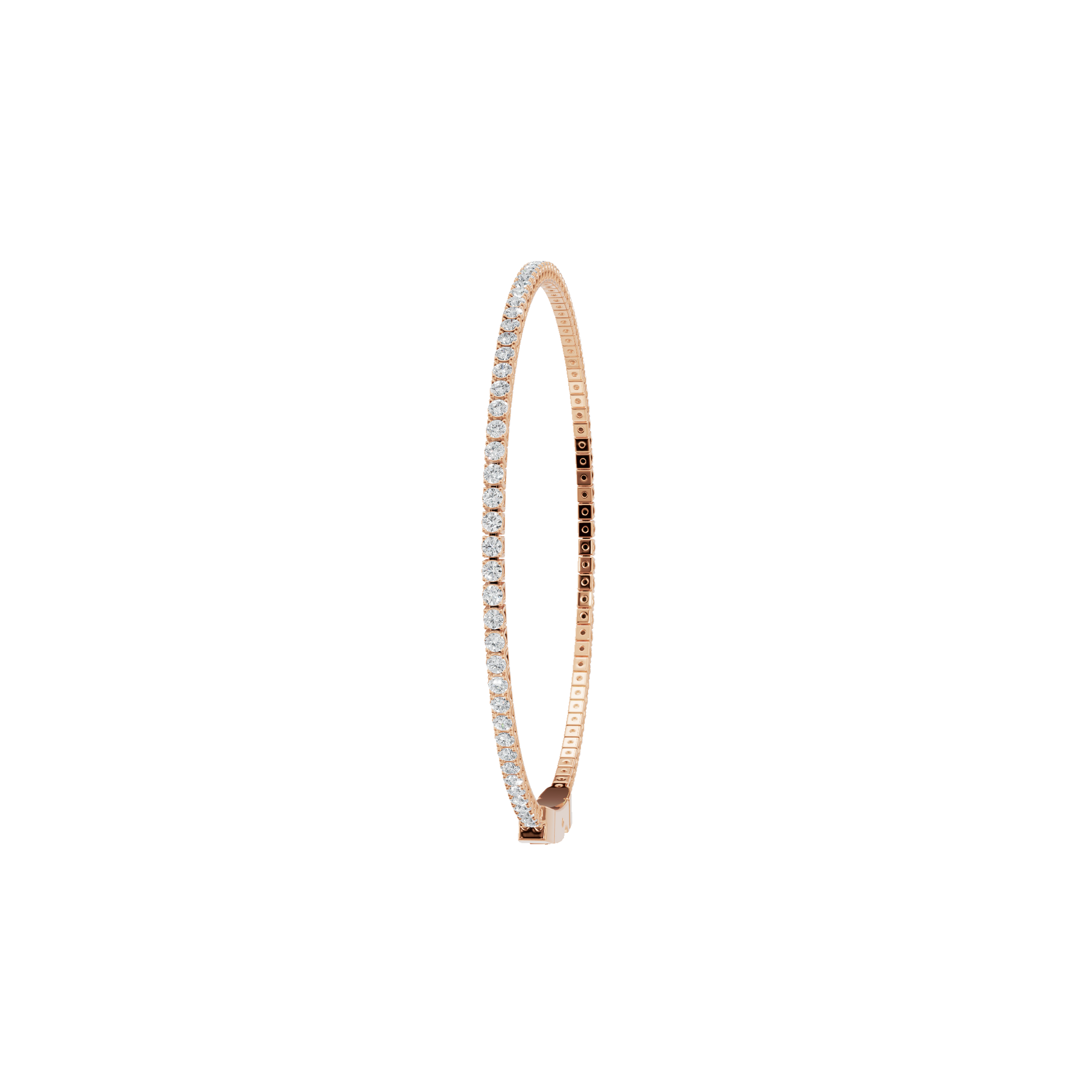1.50 CTW Round Diamond Tennis Bracelet for Women in Solid Gold