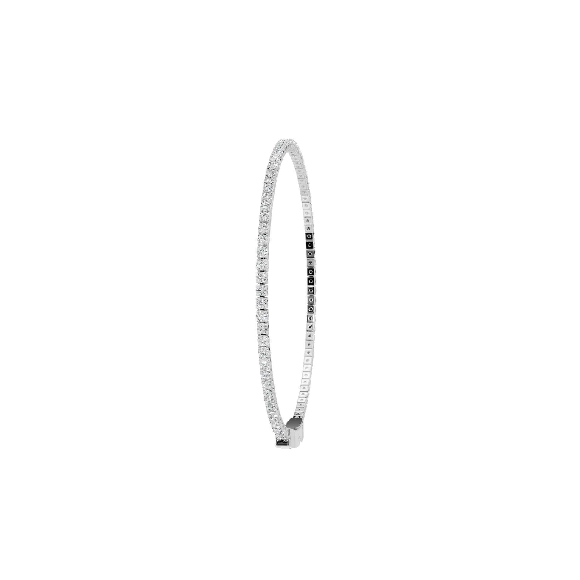 1.50 CTW Round Diamond Tennis Bracelet for Women in Solid Gold