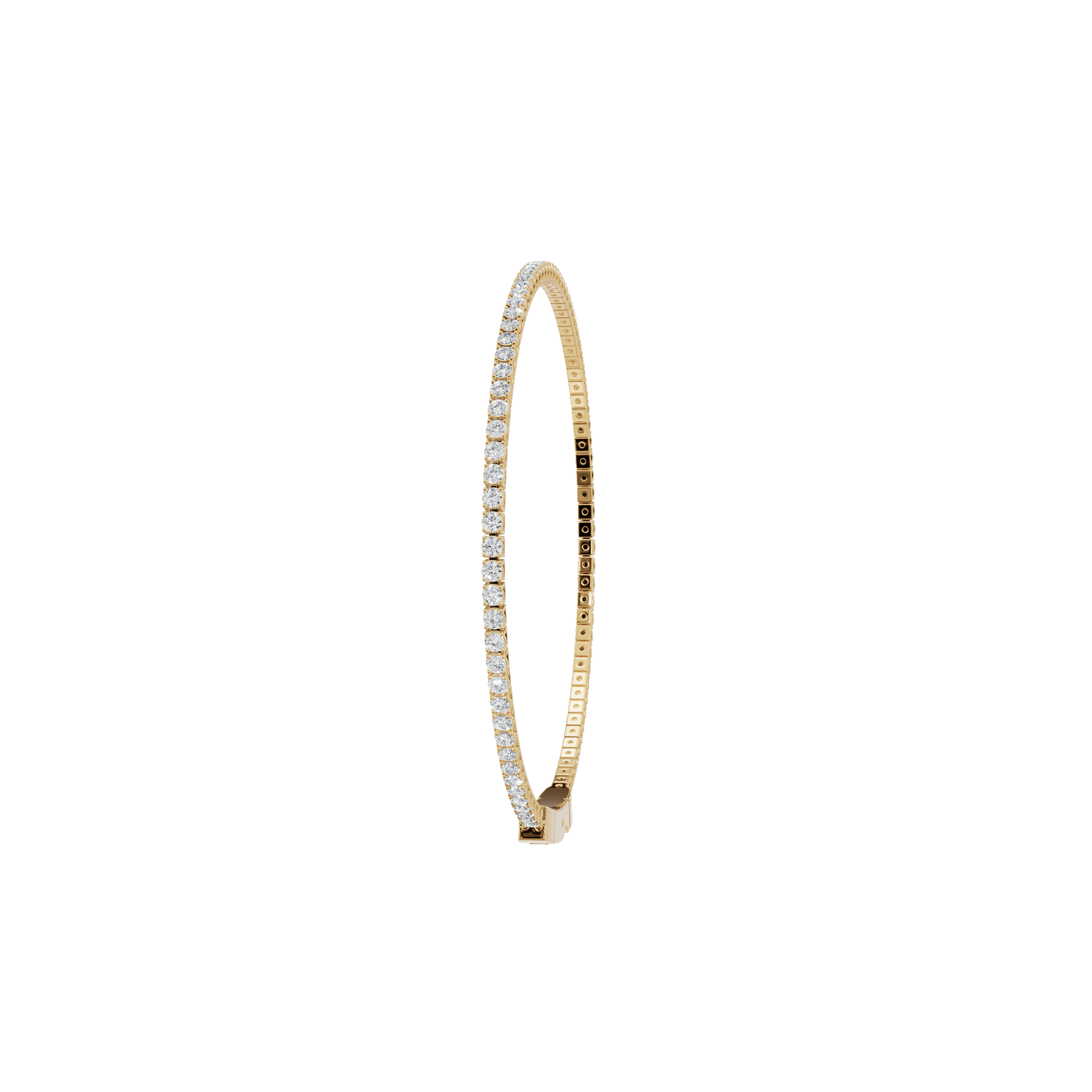 1.50 CTW Round Diamond Tennis Bracelet for Women in Solid Gold