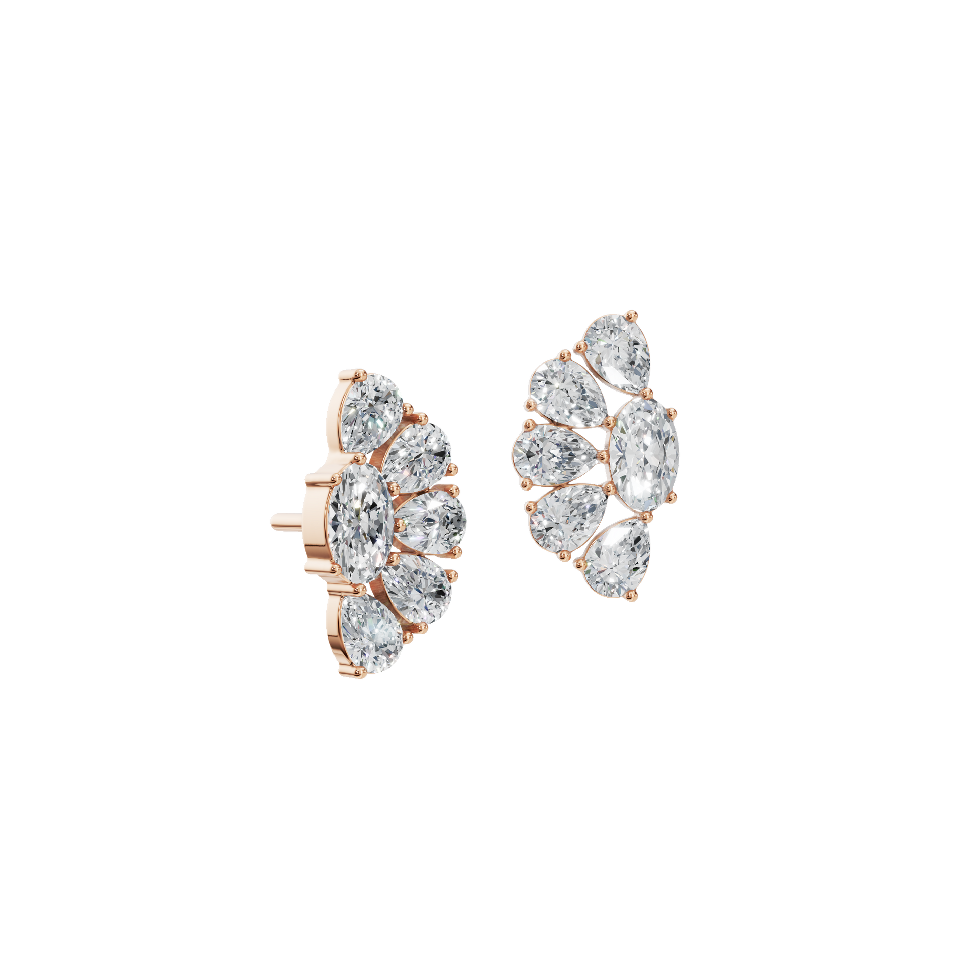Blossom Lab Grown Diamond Earrings - Where Light Meets Meaning