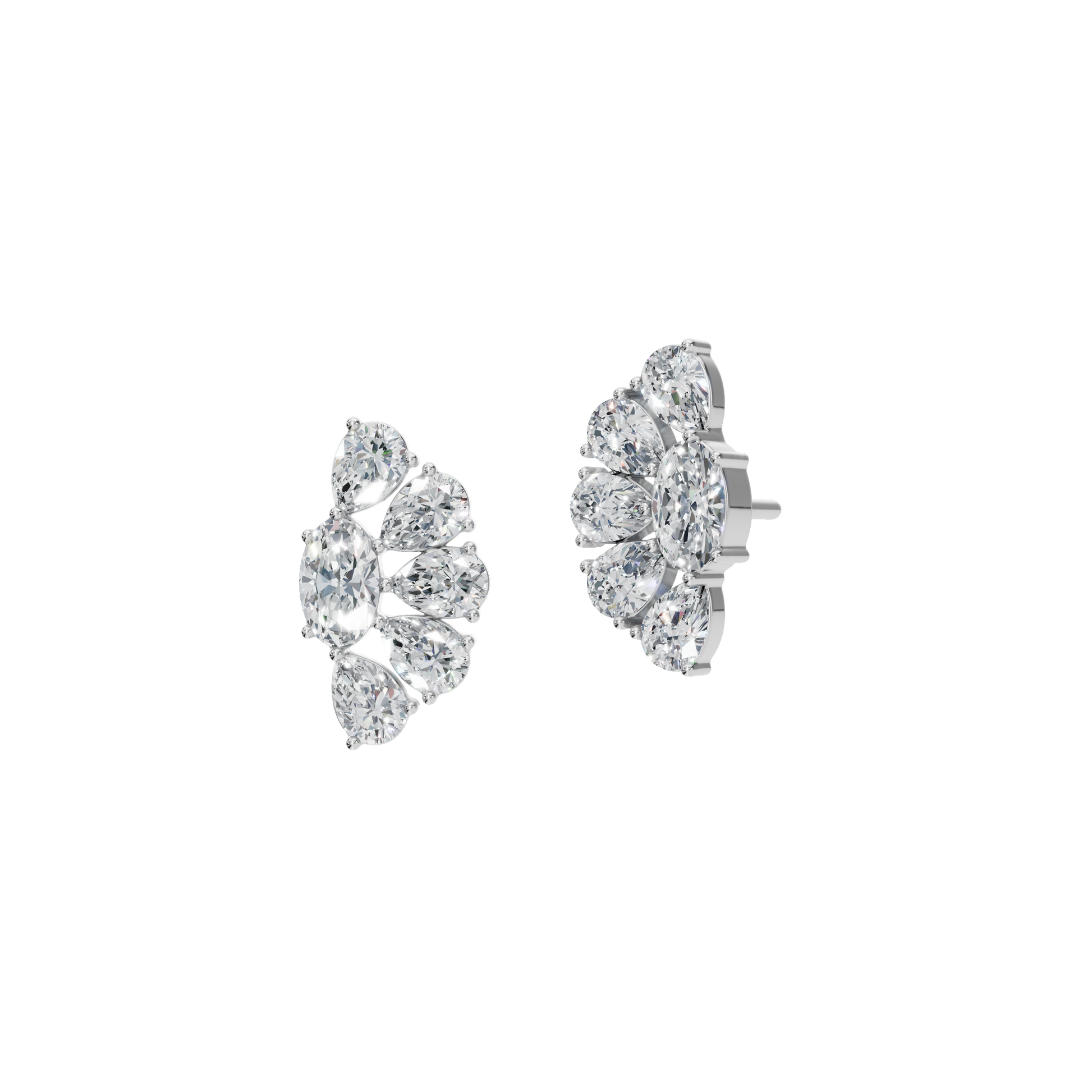 Blossom Lab Grown Diamond Earrings - Where Light Meets Meaning