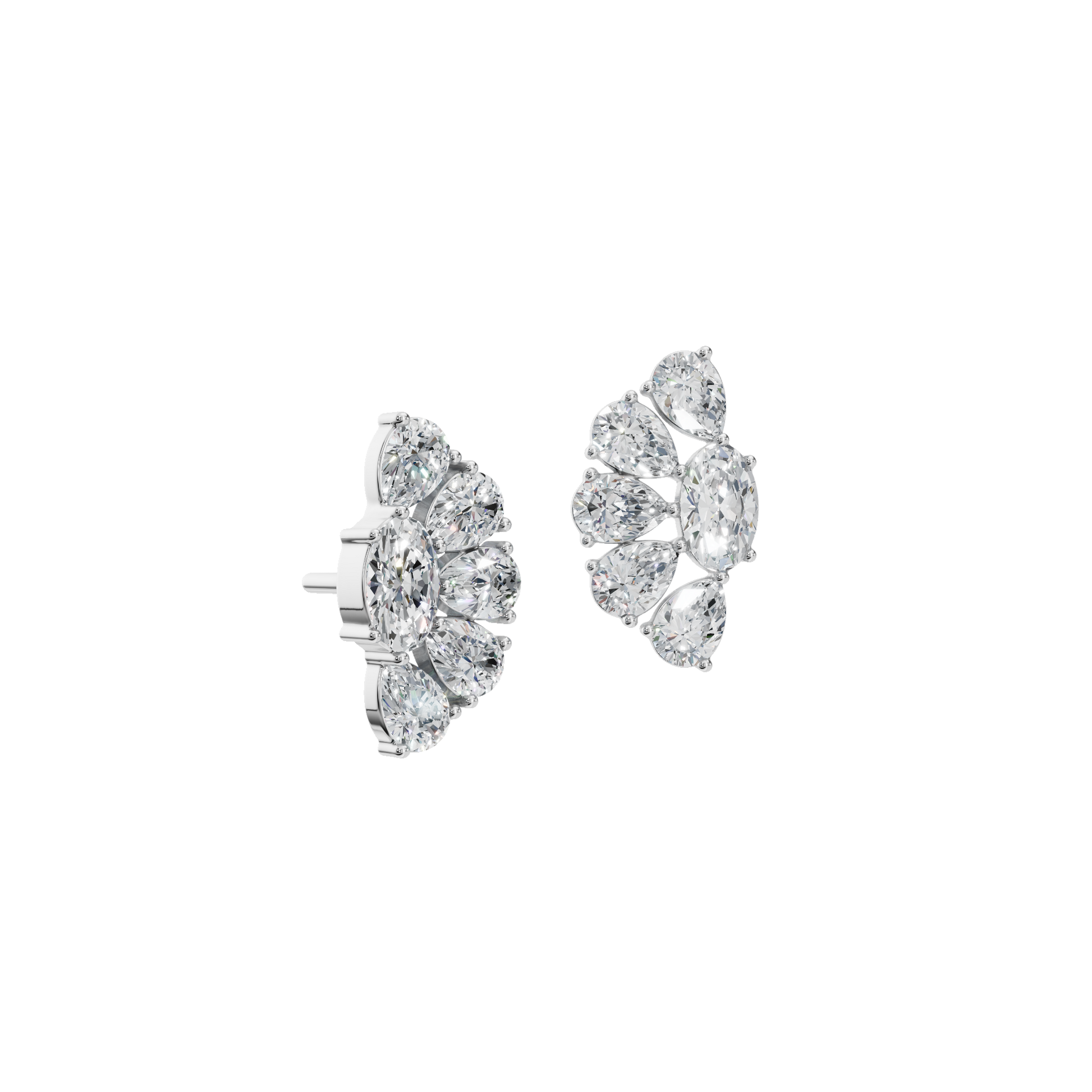 Blossom Lab Grown Diamond Earrings - Where Light Meets Meaning