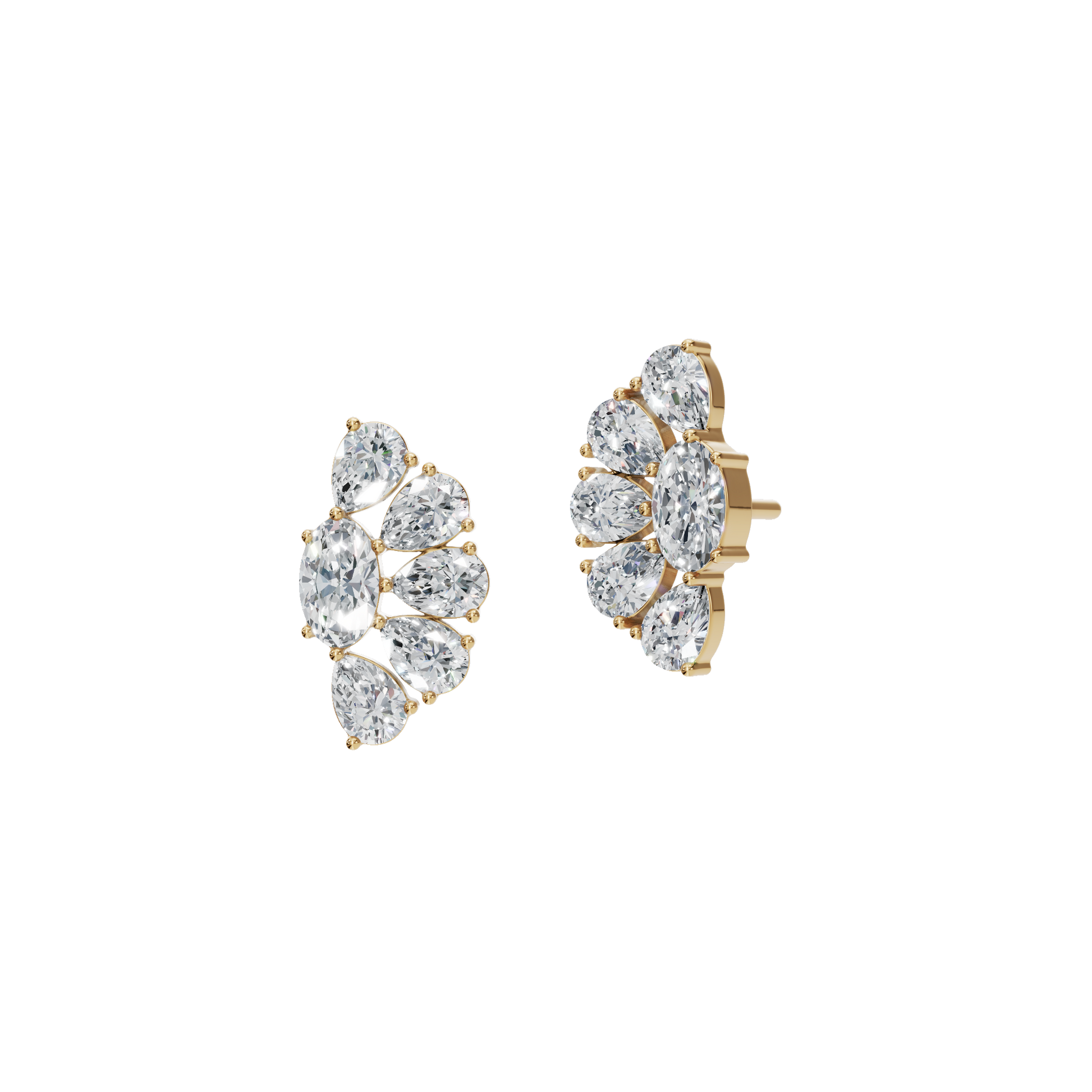 Blossom Lab Grown Diamond Earrings - Where Light Meets Meaning