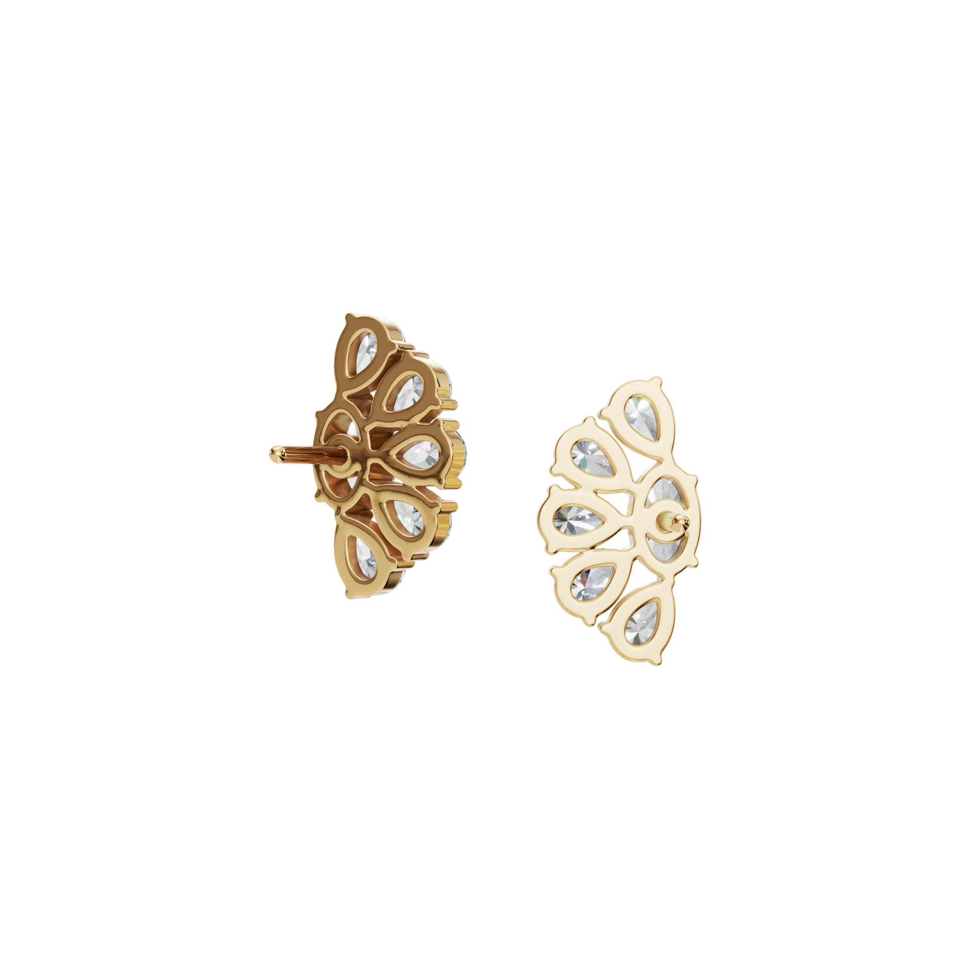 Blossom Lab Grown Diamond Earrings - Where Light Meets Meaning