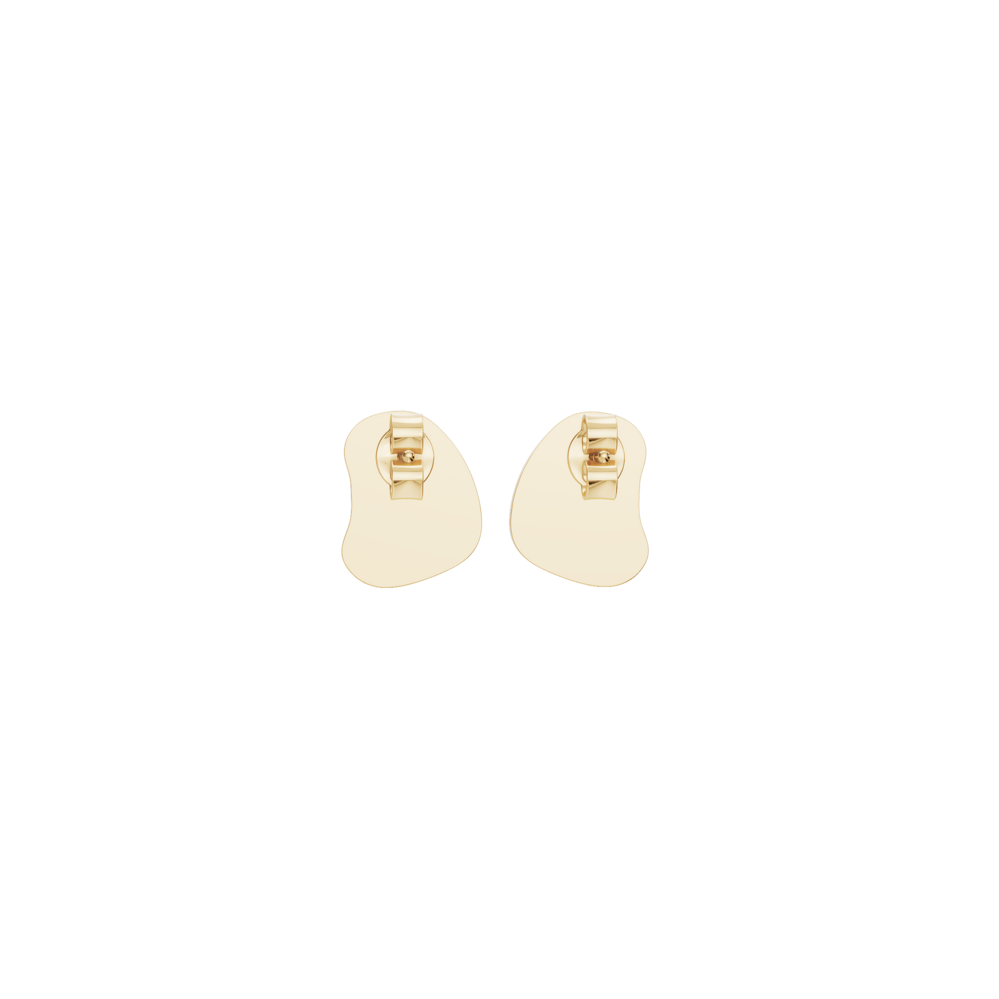 0.27 CTW Lab Grown Diamond Minimalist Stud Earrings – Soft Curve Design