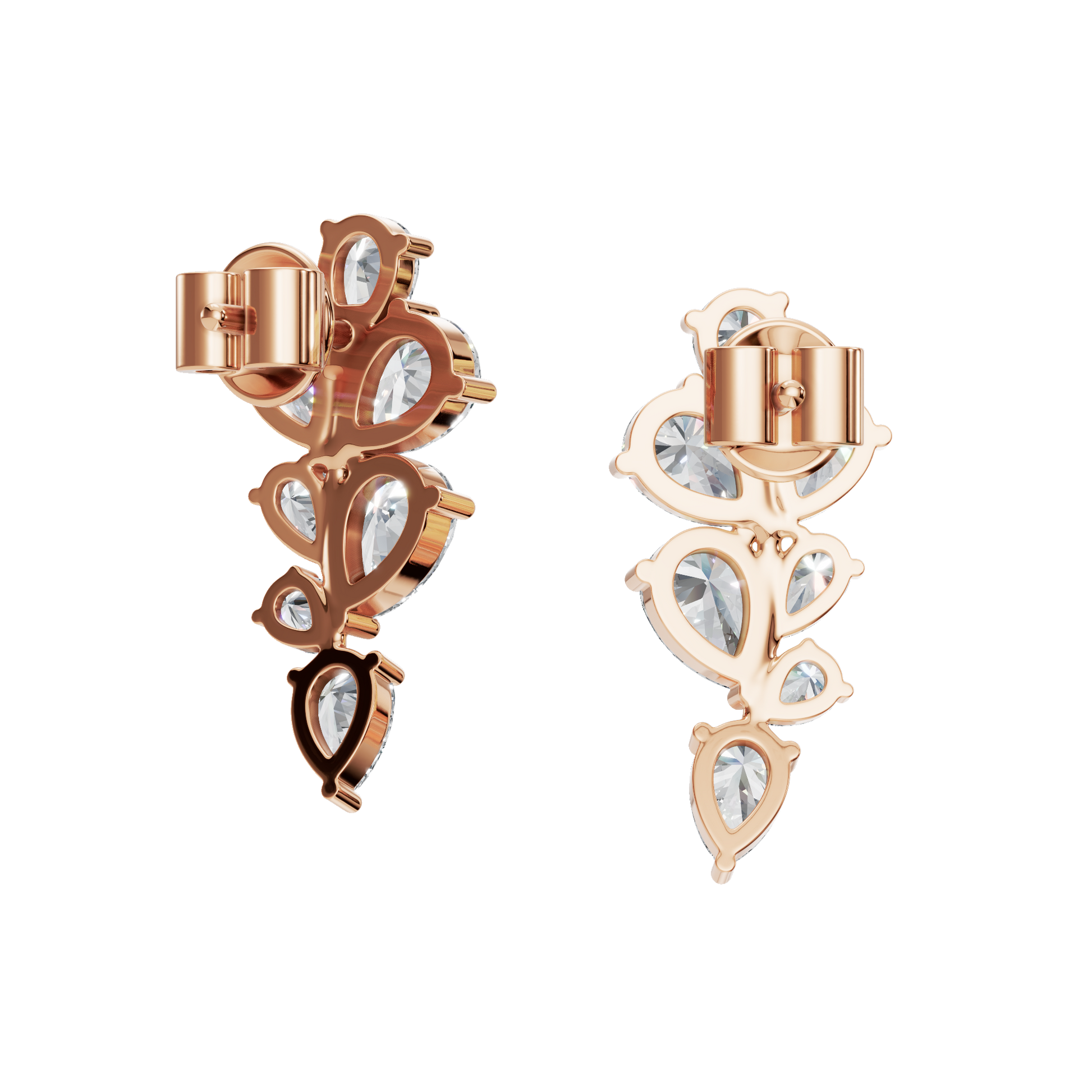 Fine Art Spark Lab Grown Diamond Earrings – Artful Design Jewelry for Celebrations