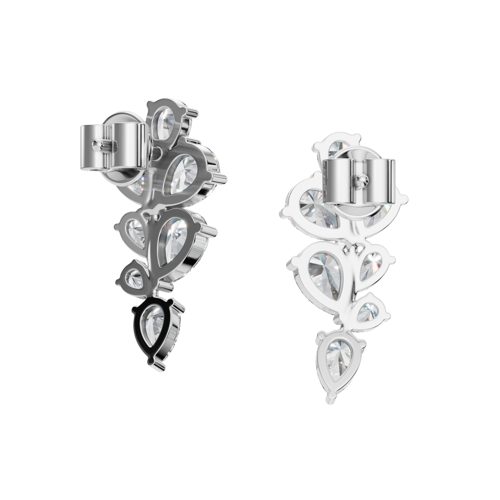 Fine Art Spark Lab Grown Diamond Earrings – Artful Design Jewelry for Celebrations