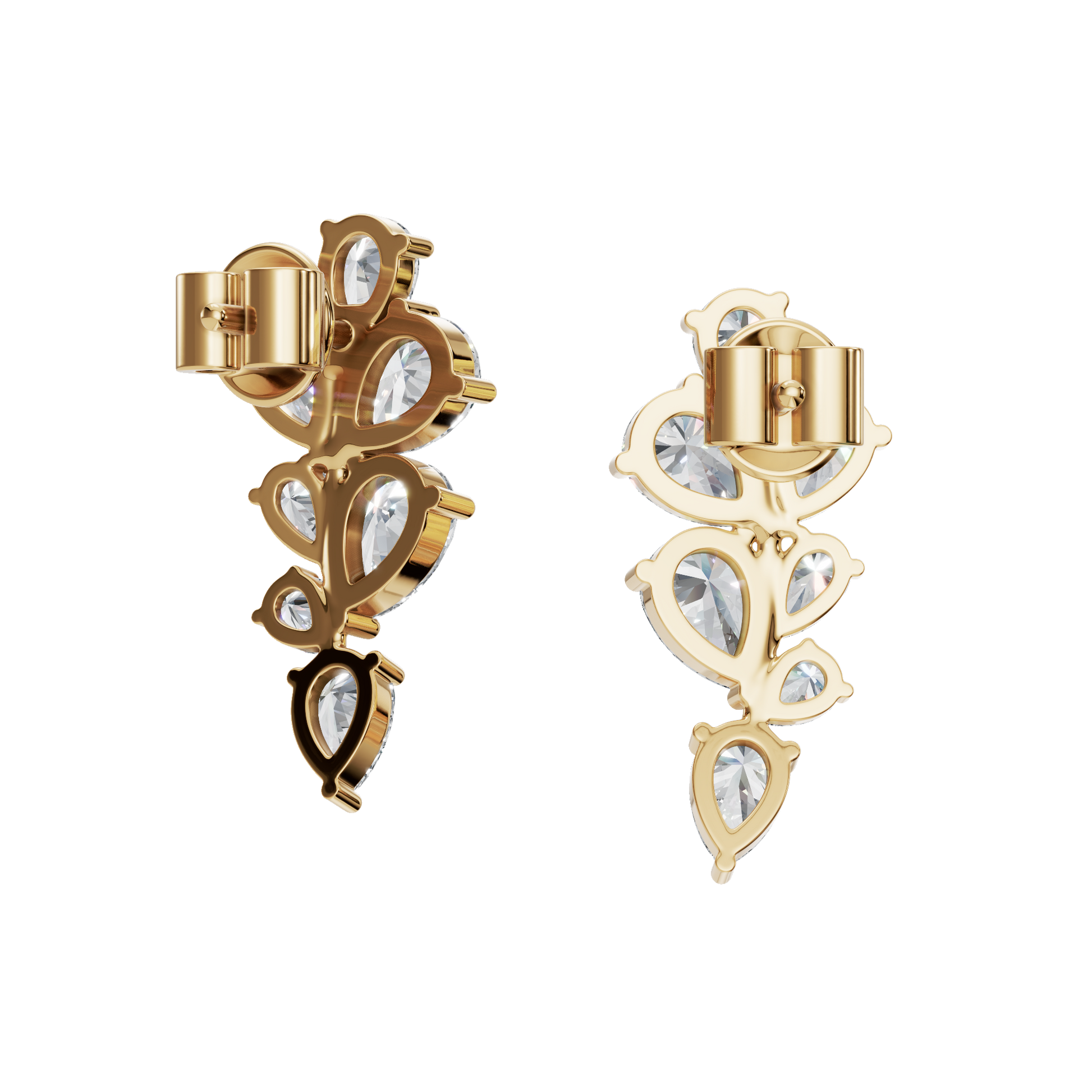 Fine Art Spark Lab Grown Diamond Earrings – Artful Design Jewelry for Celebrations