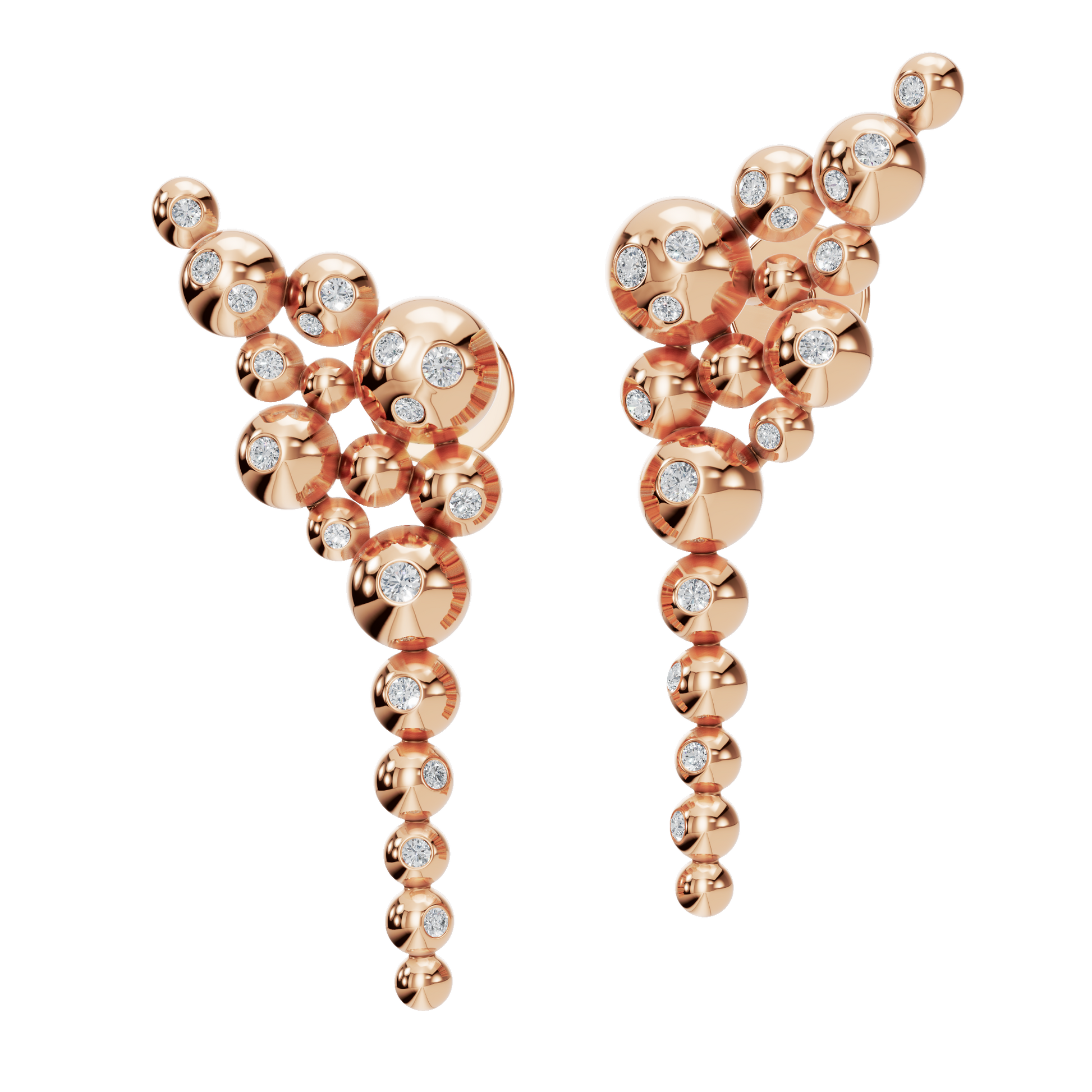 Graceful Aura Lab Grown Diamond Drop Earrings – Elegant Festival Jewelry for Women