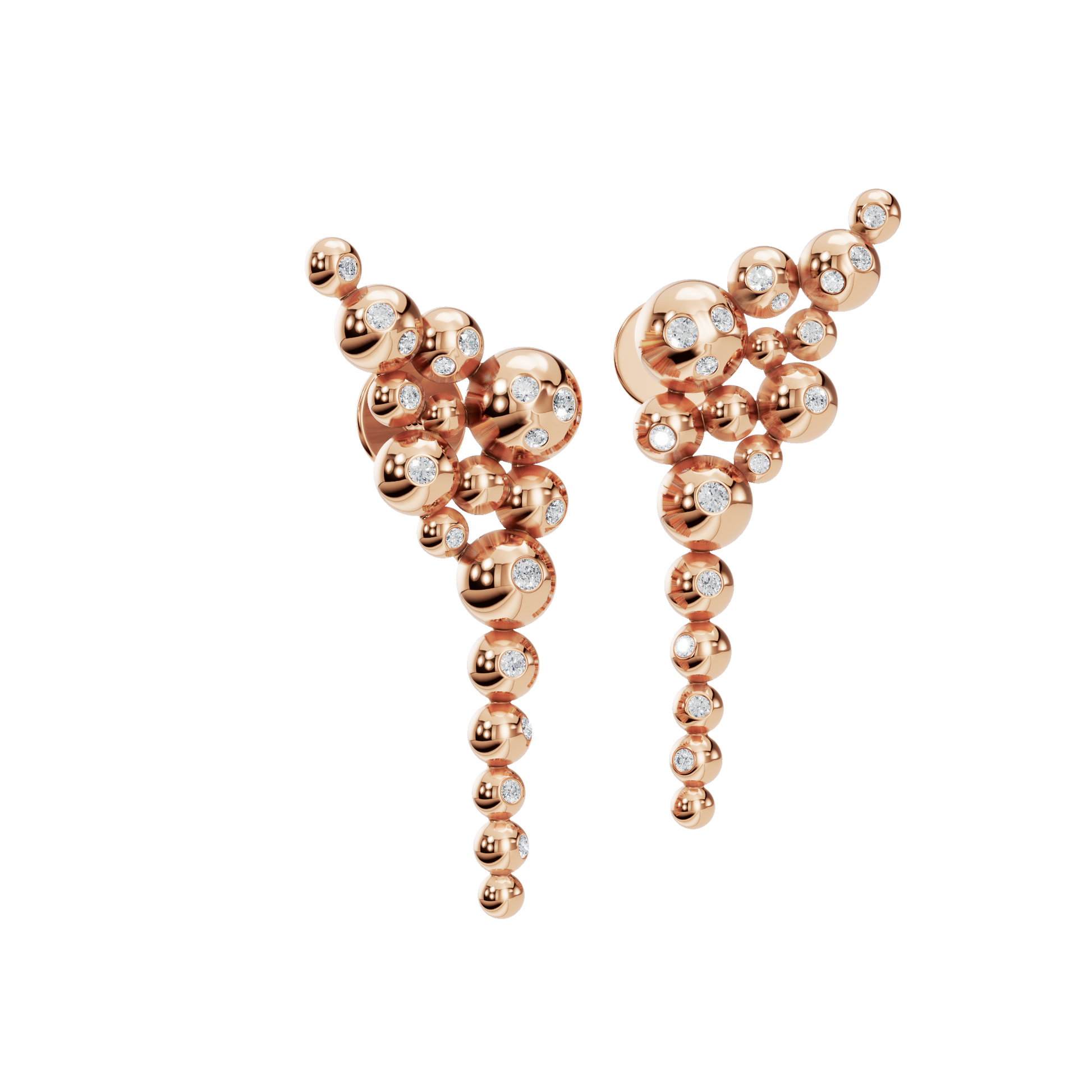 Graceful Aura Lab Grown Diamond Drop Earrings – Elegant Festival Jewelry for Women