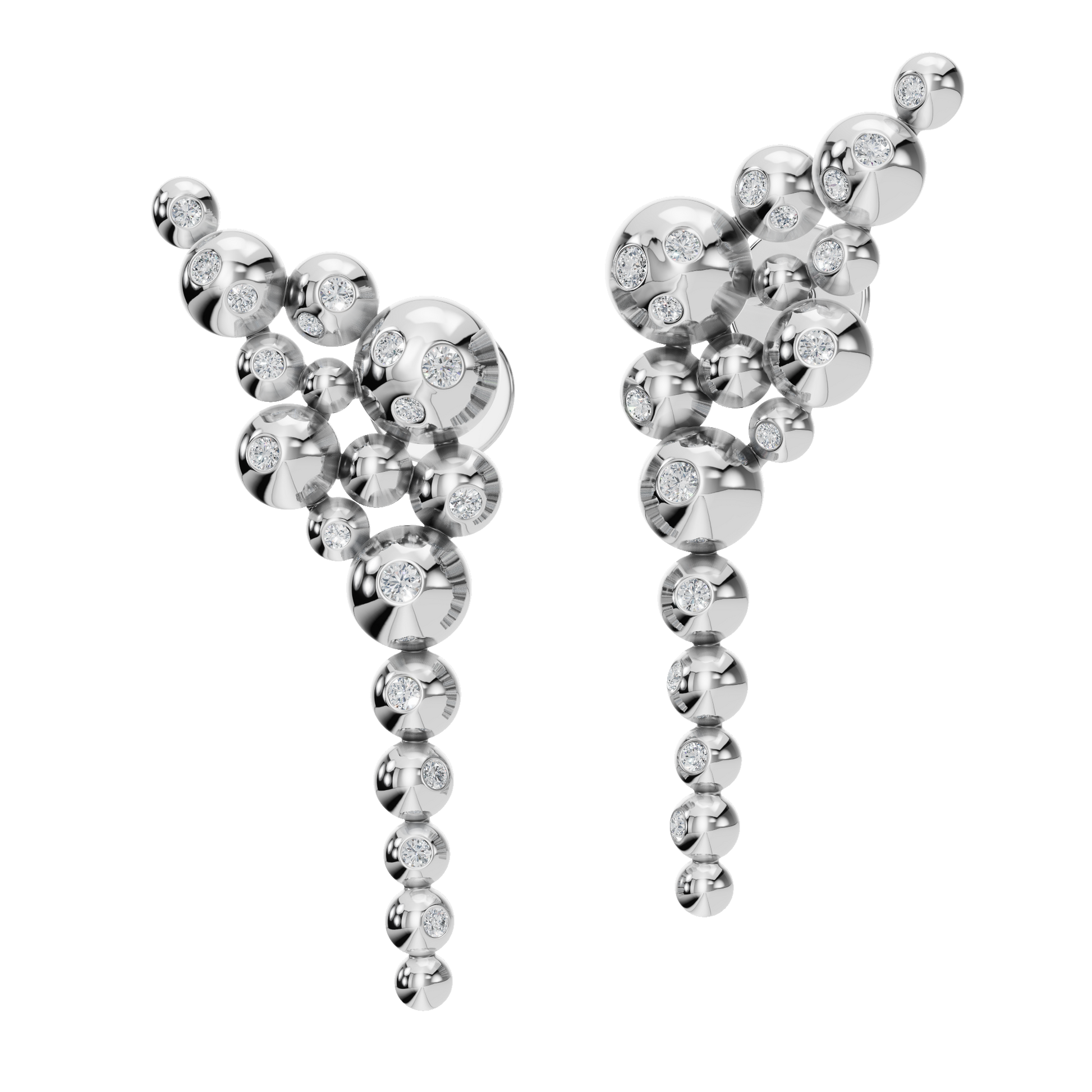 Graceful Aura Lab Grown Diamond Drop Earrings – Elegant Festival Jewelry for Women