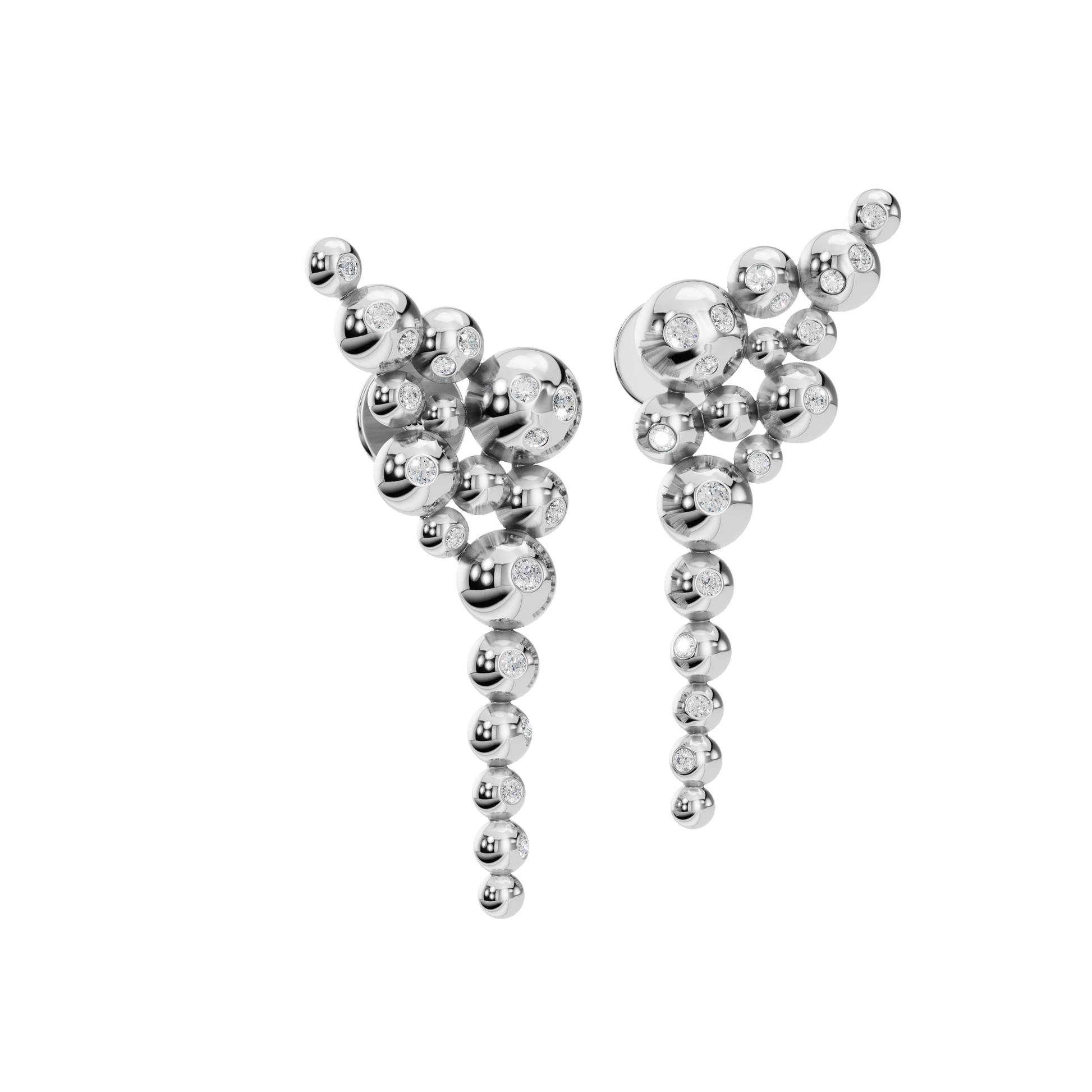 Graceful Aura Lab Grown Diamond Drop Earrings – Elegant Festival Jewelry for Women